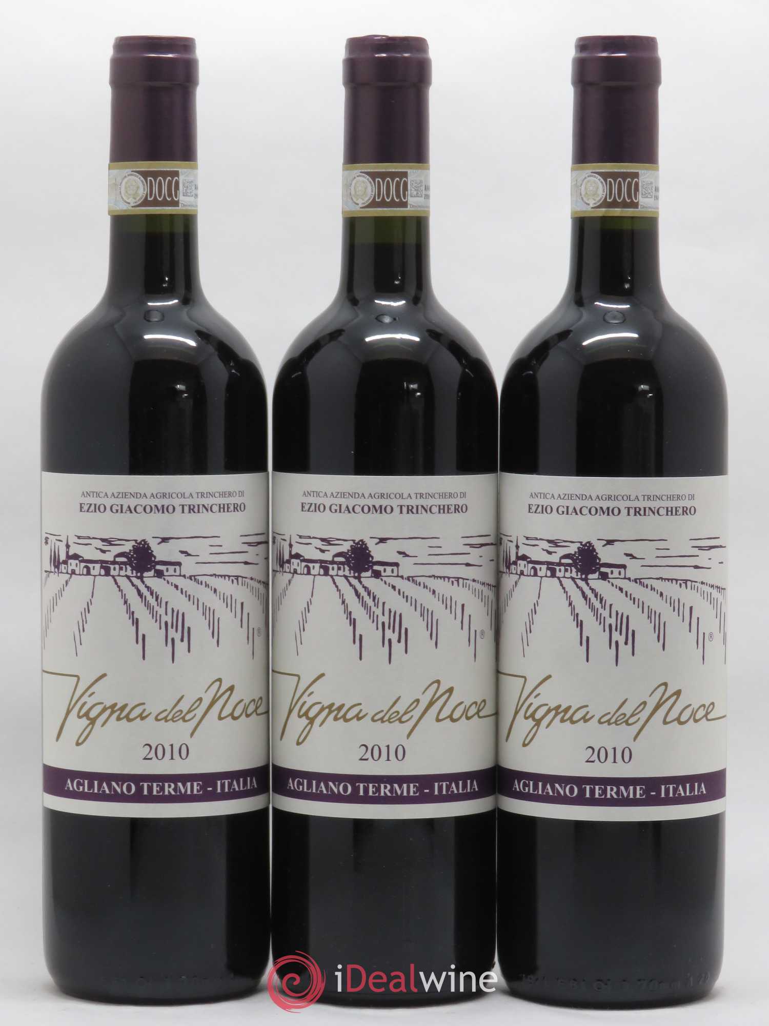Italie Barbera d'Asti Superiore DOCG Vigna del Nocce Ezio Giacomo Trinchero 2010 - Posten von 3 Flaschen - 0