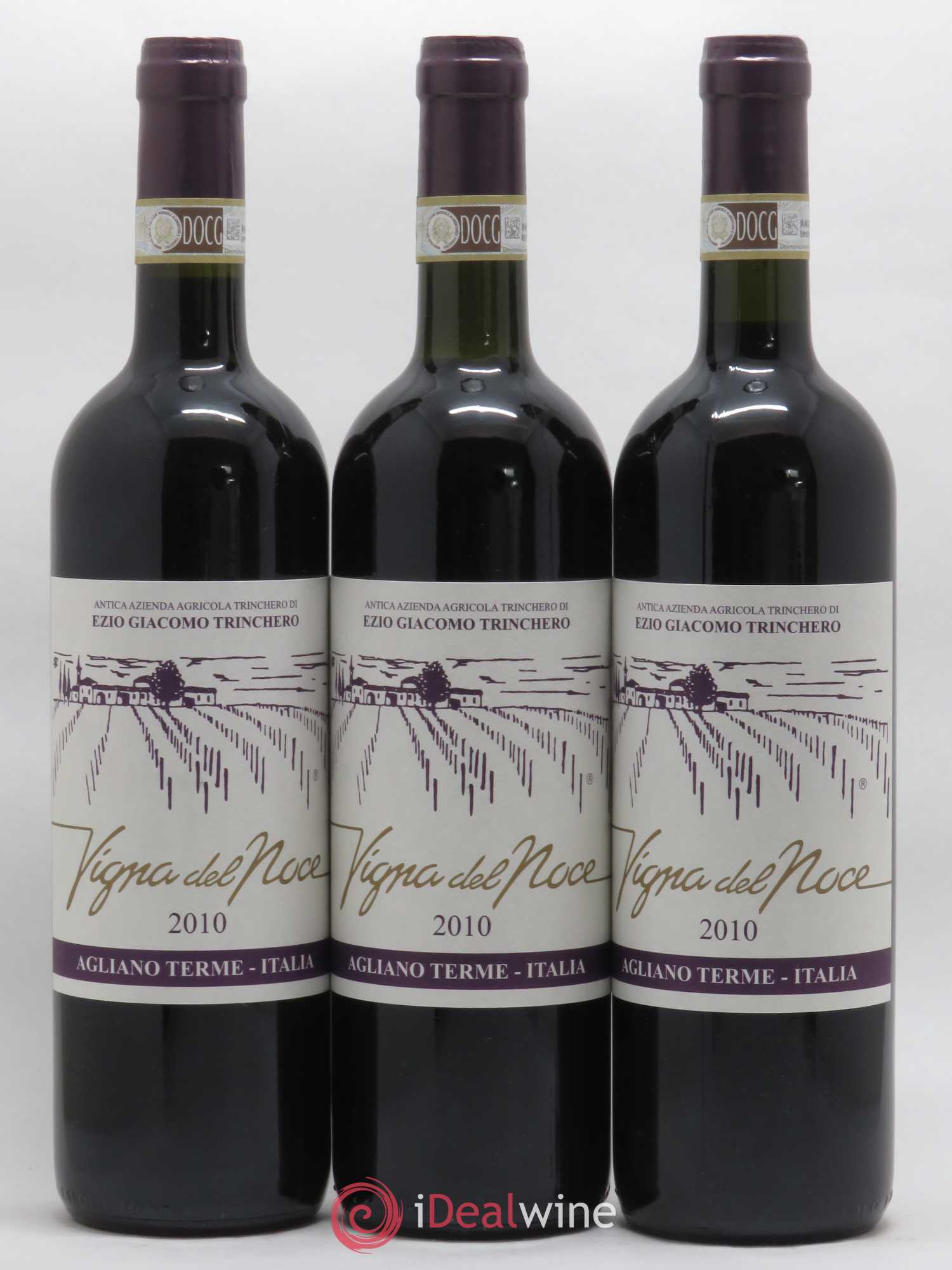 Italie Barbera d'Asti Superiore DOCG Vigna del Nocce Ezio Giacomo Trinchero 2010 - Posten von 3 Flaschen - 0