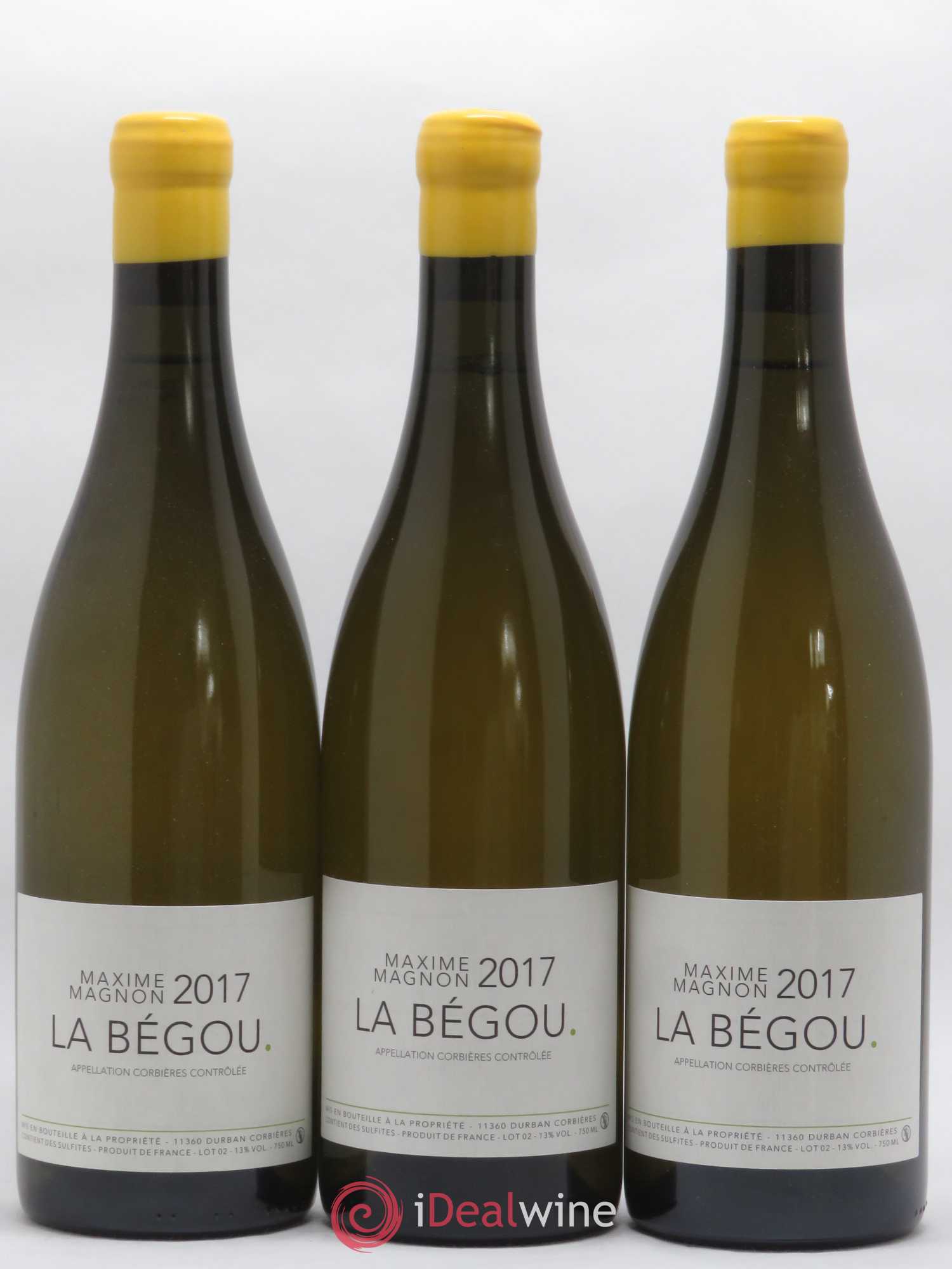 Corbières La Bégou Maxime Magnon 2017 - Lot de 3 bouteilles - 0
