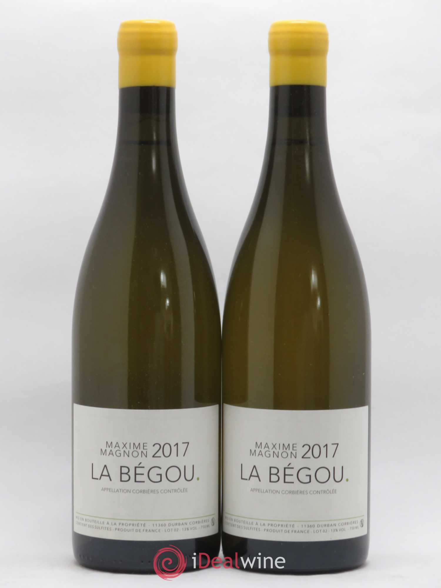 Corbières La Bégou Maxime Magnon 2017 - Lot de 2 bouteilles - 0