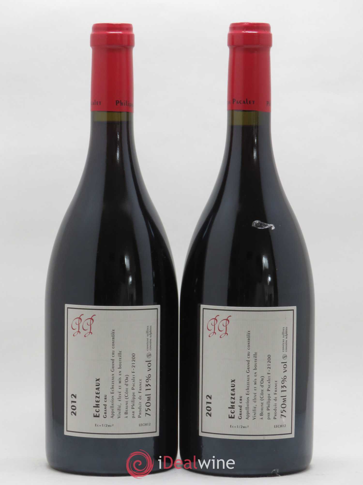 Echezeaux Grand Cru Pacalet 2012 - Lot de 2 bouteilles - 1