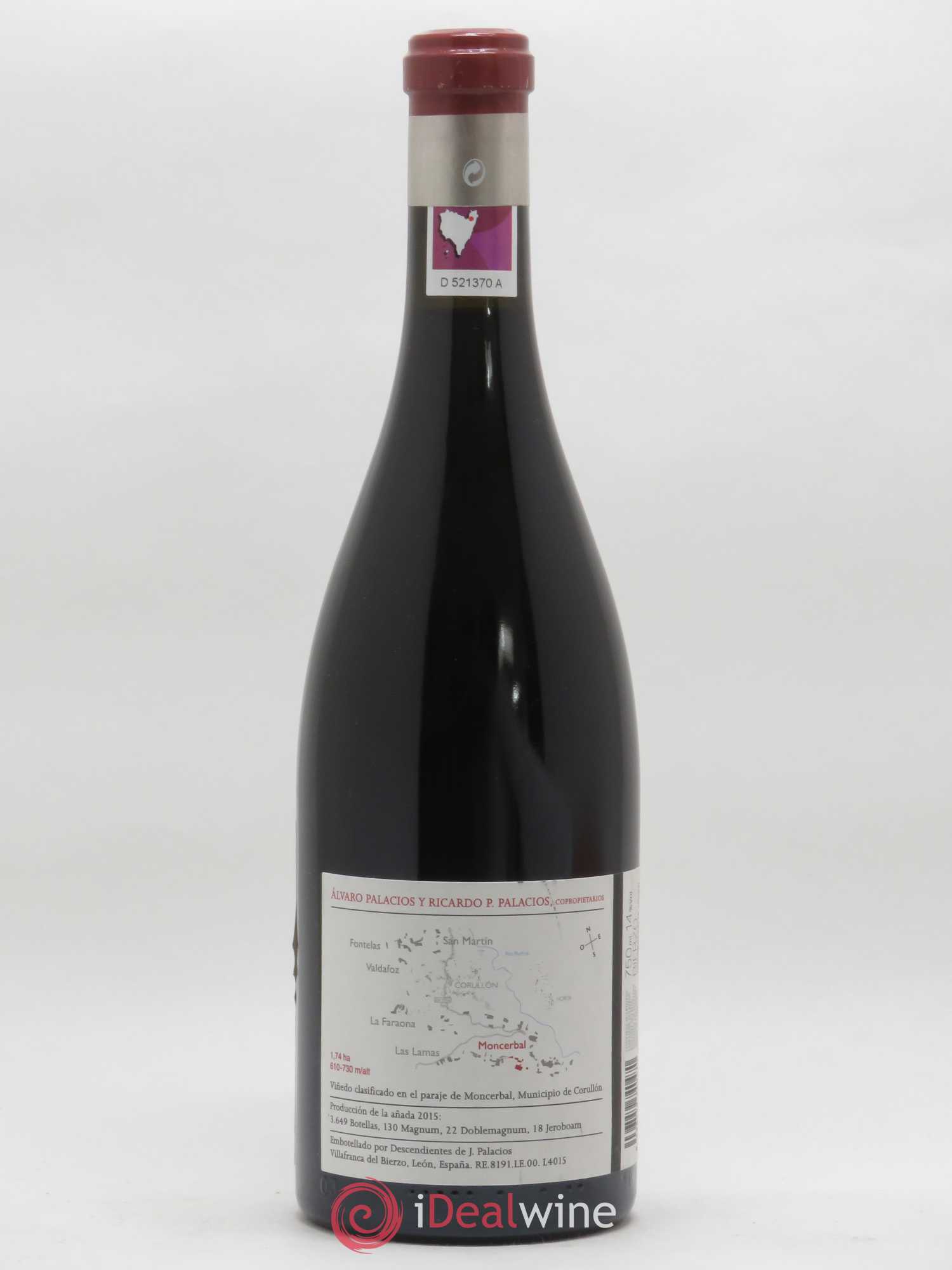 Bierzo Descendientes de J.Palacios Moncerbal 2015 - Lot de 1 bouteille - 2