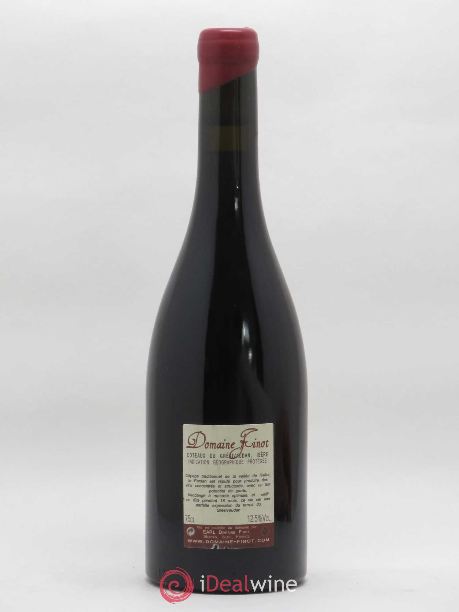 Isère Coteaux du Grésivaudan Persan Domaine Finot 2015 - Lot de 1 bouteille - 1
