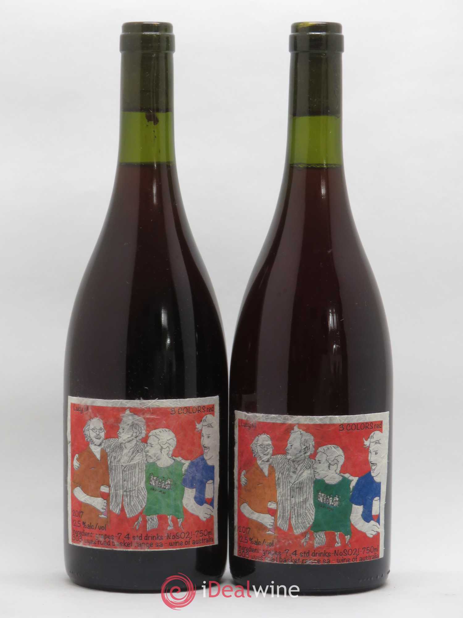 Australie 3 Colours Red Lucy Margaux 2017 - Lot de 2 bouteilles - 0