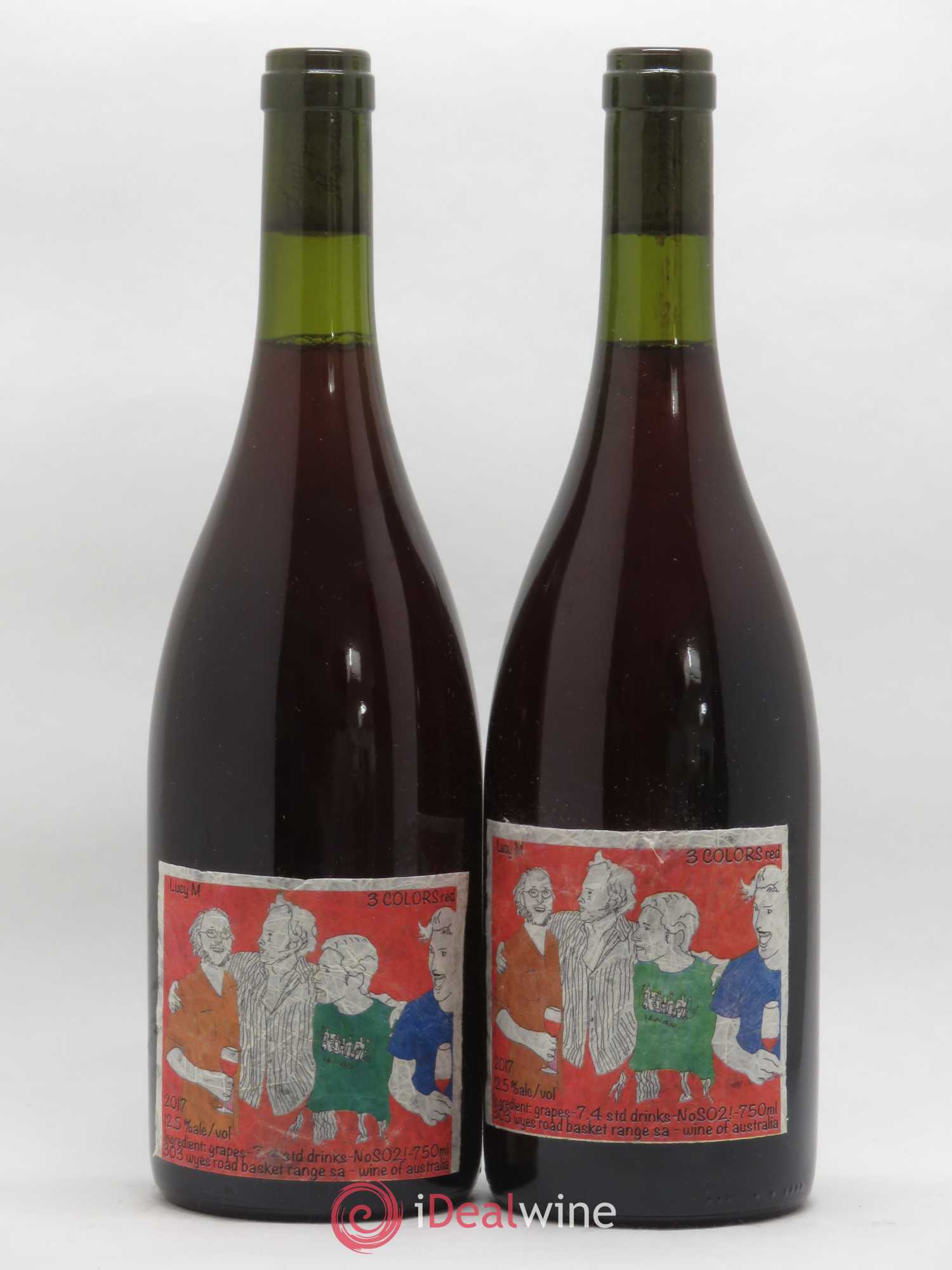 Australie 3 Colours Red Lucy Margaux 2017 - Lot de 2 bouteilles - 0