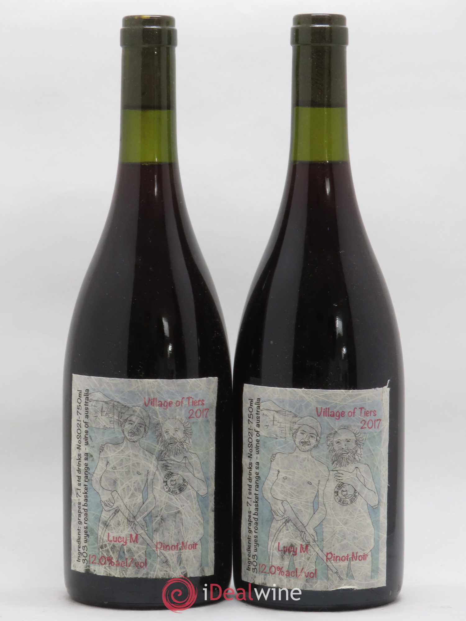 Australie Village of Tiers Lucy Margaux 2017 - Lot de 2 bouteilles - 0