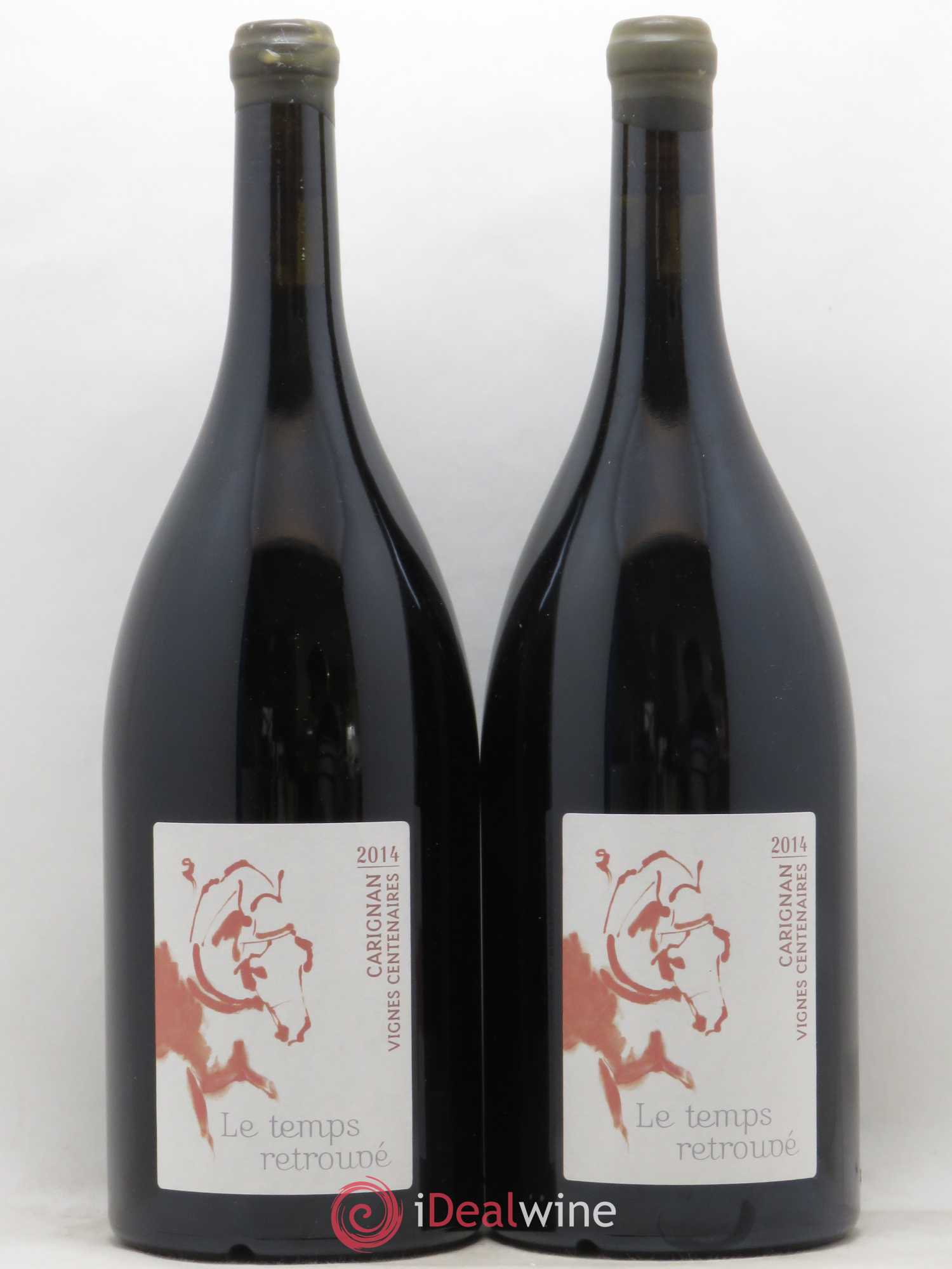 Côtes Catalanes (VDP des Côtes Catalanes) Le temps retrouvé Carignan Vignes Centenaires Domaine Georget 2014 - Posten von 2 Magnum - 0