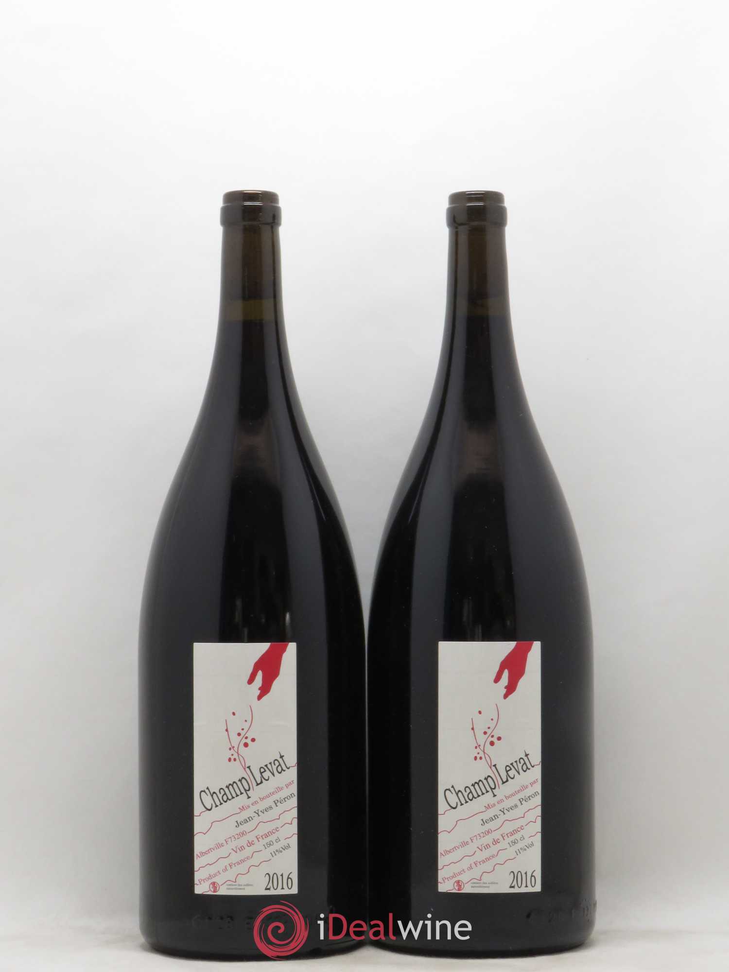 Vin de France Champ Levat Jean-Yves Péron 2016 - Lot de 2 magnums - 0