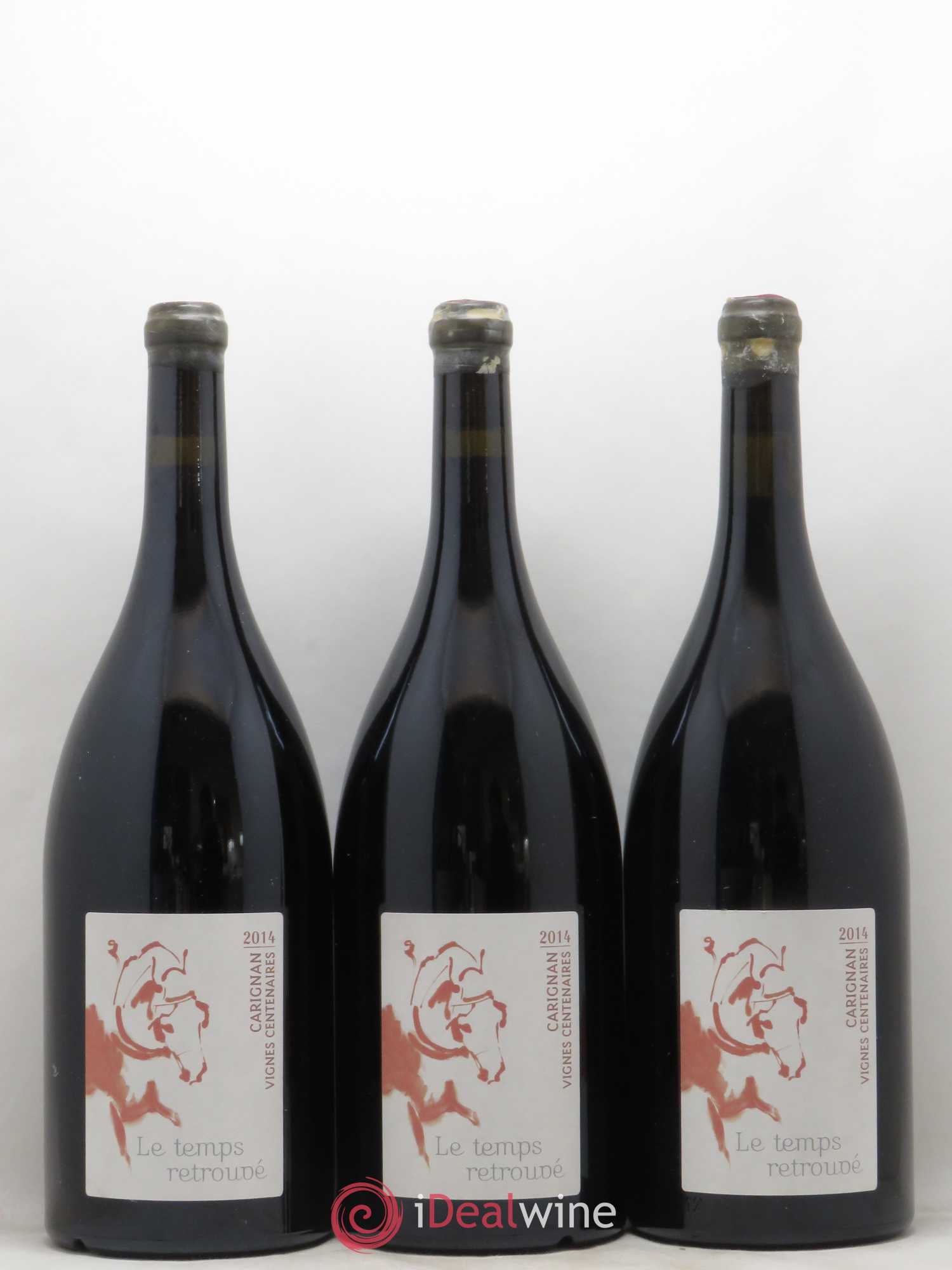 Côtes Catalanes (VDP des Côtes Catalanes) Le temps retrouvé Carignan Vignes Centenaires Domaine Georget 2014 - Posten von 3 Magnum - 0