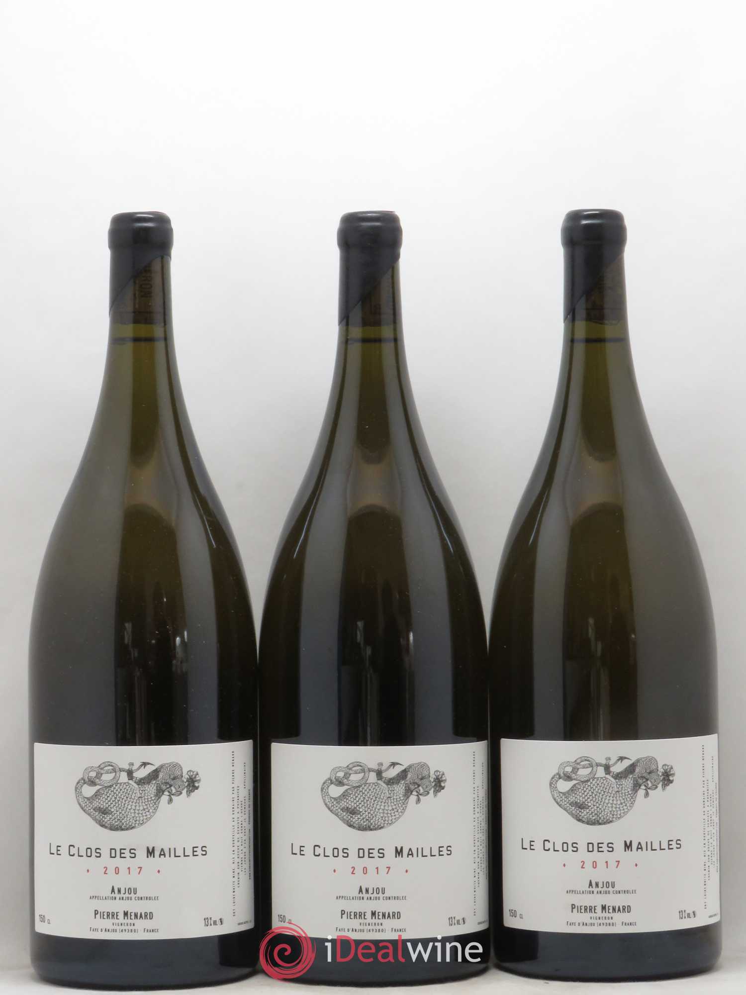 Anjou Le Clos Des Mailles Pierre Menard 2017 - Posten von 3 Magnum - 0