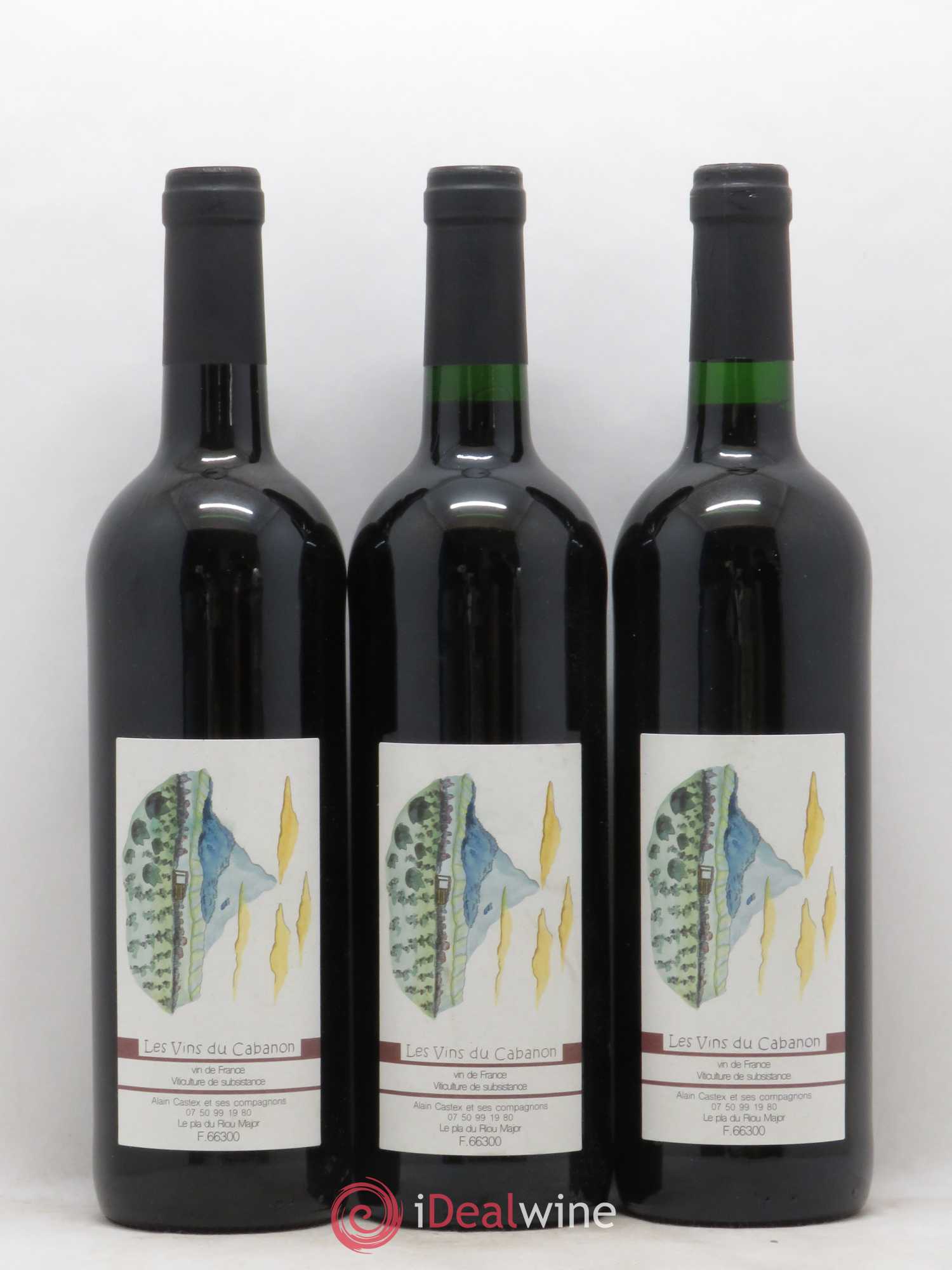Vin de France Poudre d'Escampette Les Vins du Cabanon - Alain Castex 2016 - Lot de 6 bouteilles - 3