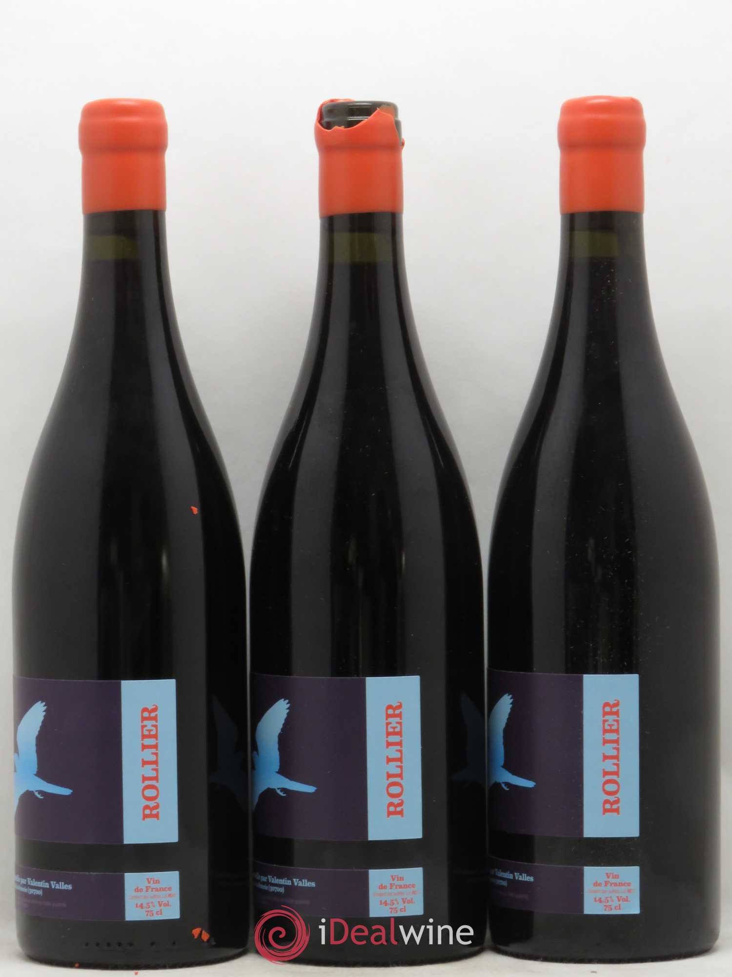 Vin de France Rollier Valentin Vallés 2017 - Posten von 3 Flaschen - 1