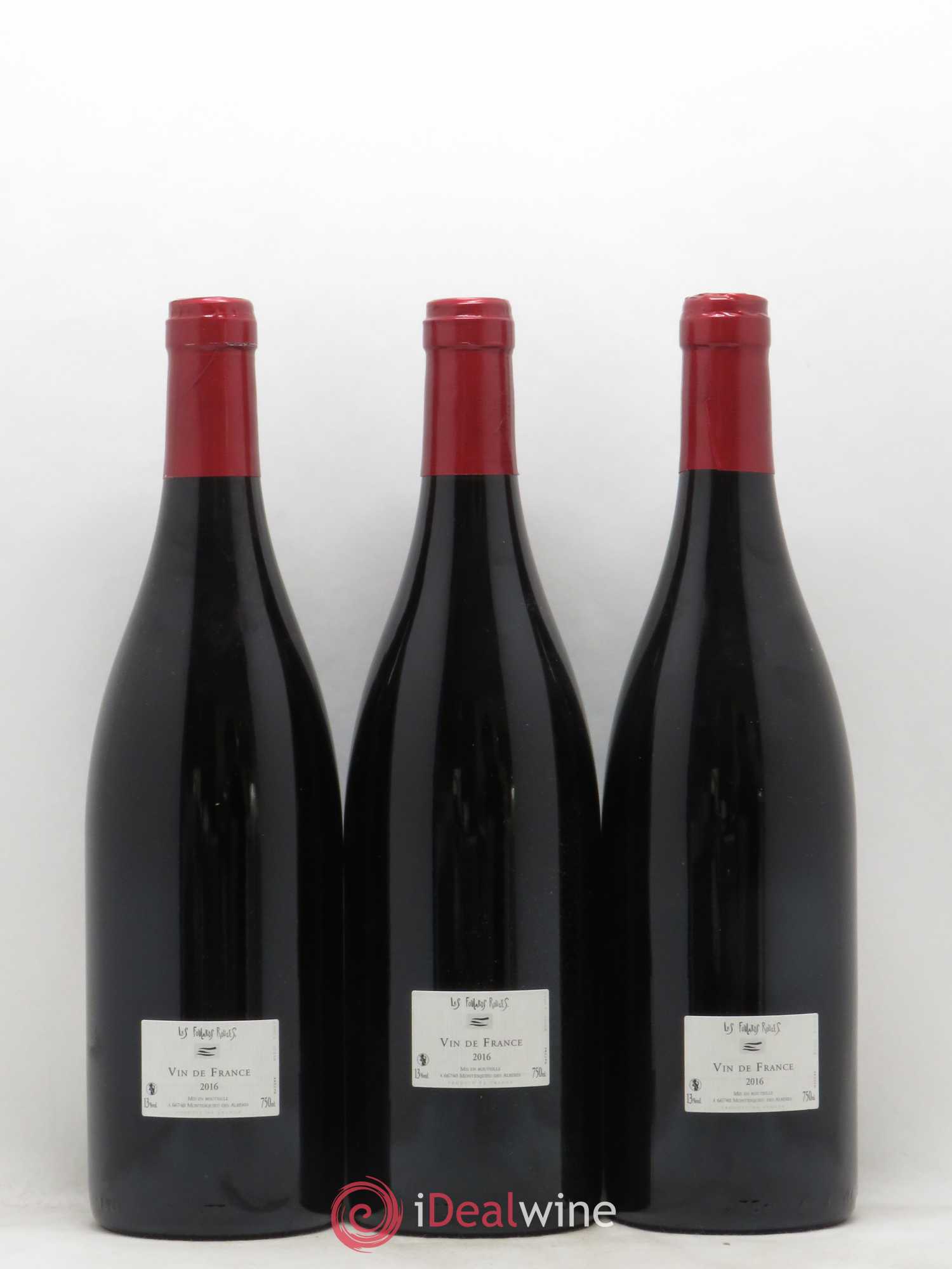 Vin de France Frida Les Foulards Rouges 2016 - Lotto di 6 bottiglie - 2