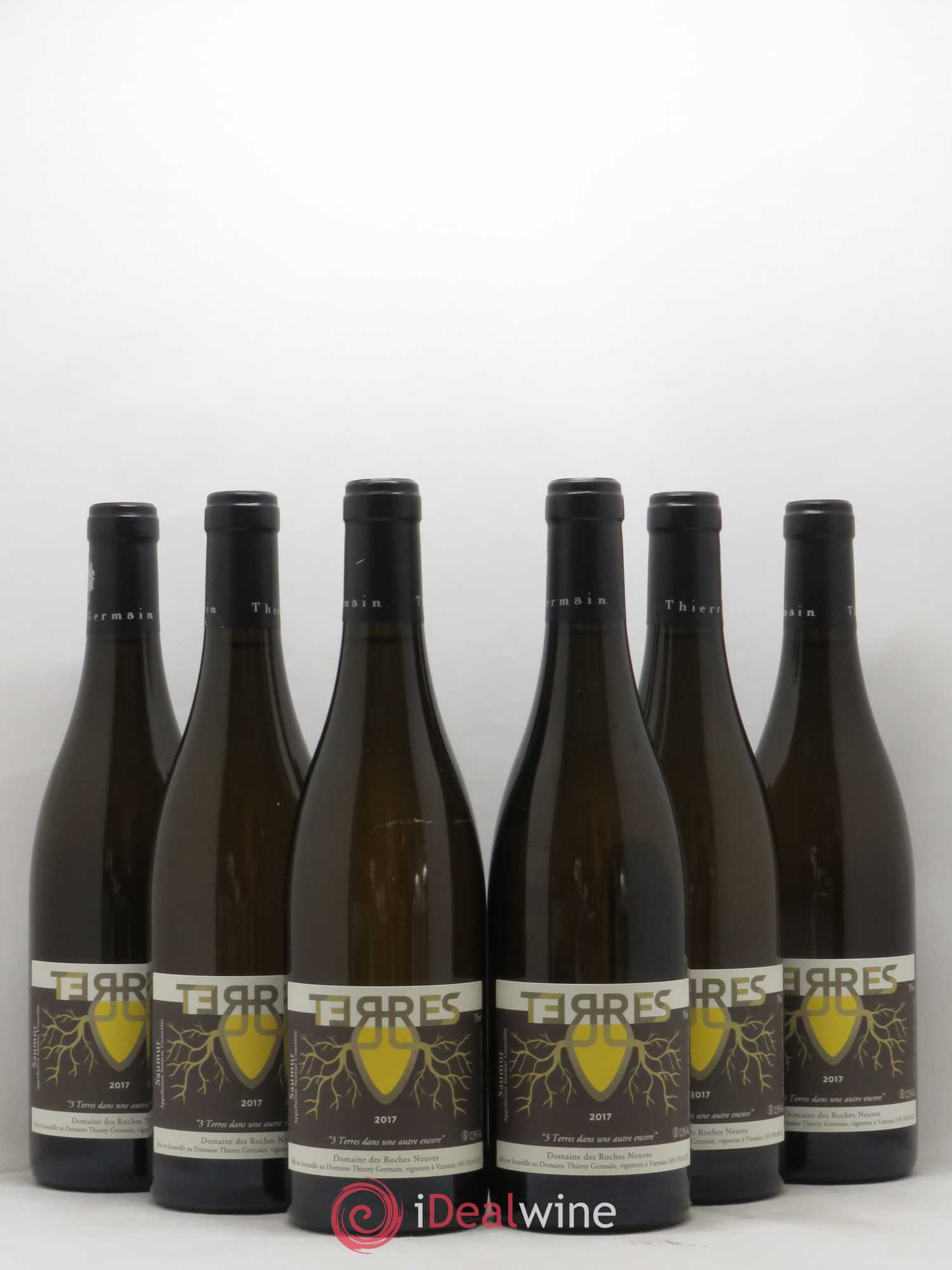 Saumur Terres Domaine des Roches Neuves - Thierry Germain 2017 - Lot de 6 bouteilles - 0