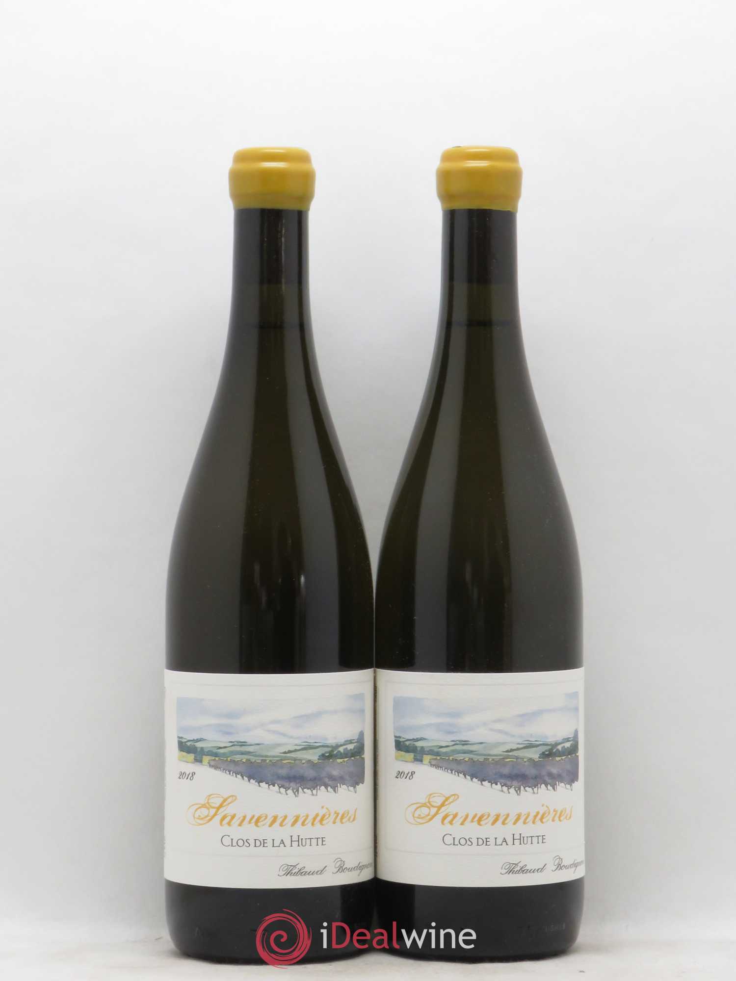 Savennières Clos de la Hutte Thibaud Boudignon 2018 - Lot de 2 bouteilles - 0