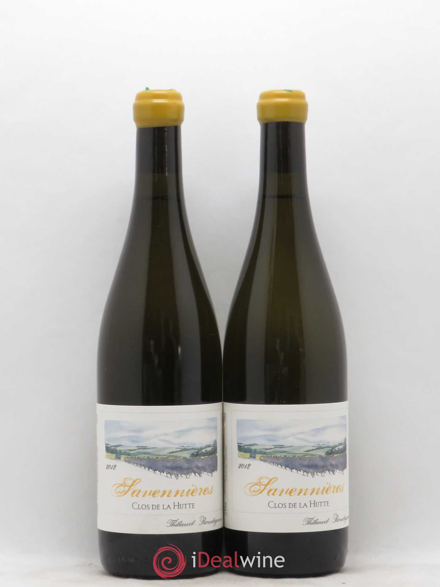 Savennières Clos de la Hutte Thibaud Boudignon 2018 - Lot de 2 bouteilles - 0