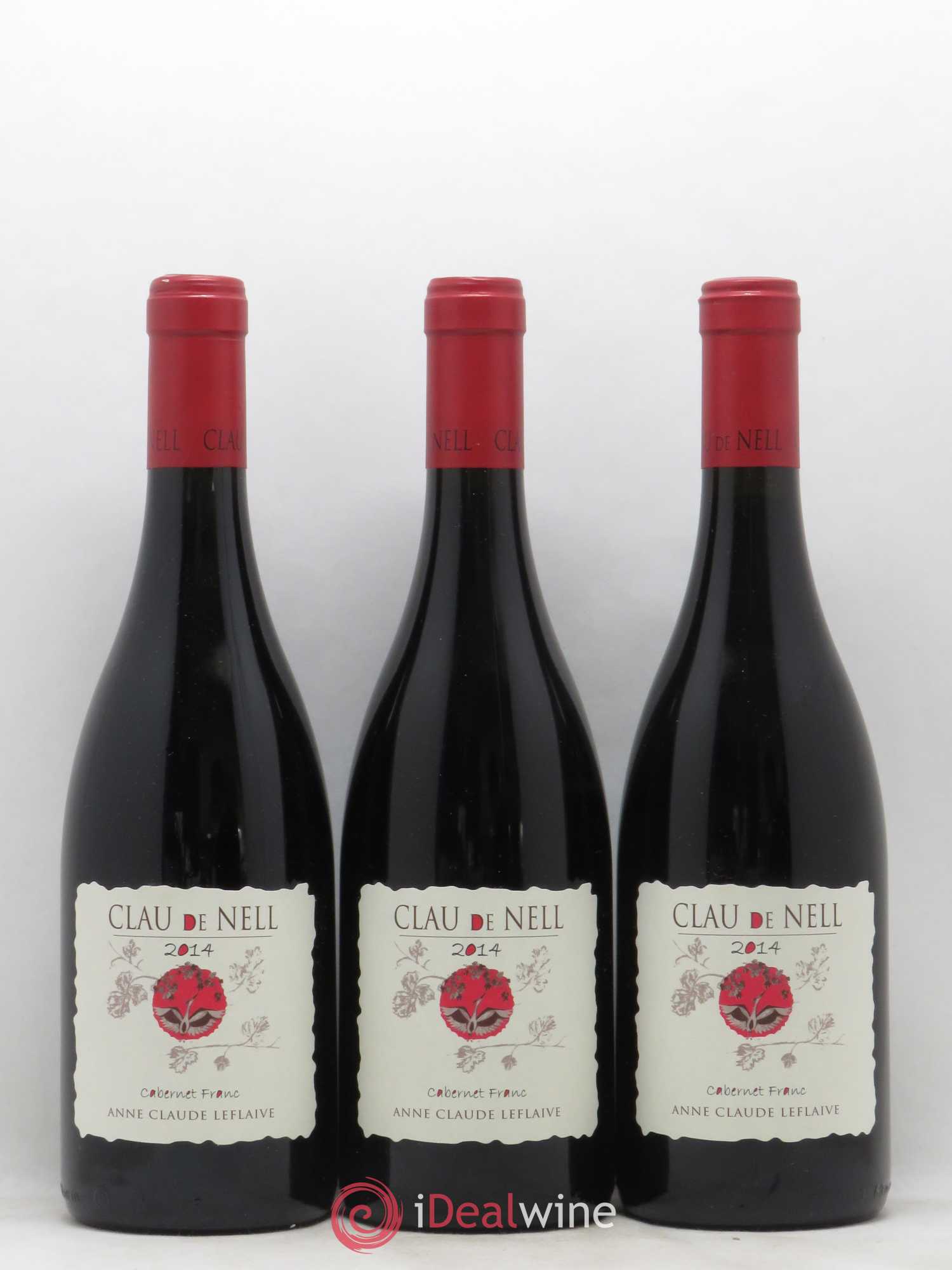 Anjou Cabernet franc Clau de Nell 2014 - Lot de 3 bouteilles - 0