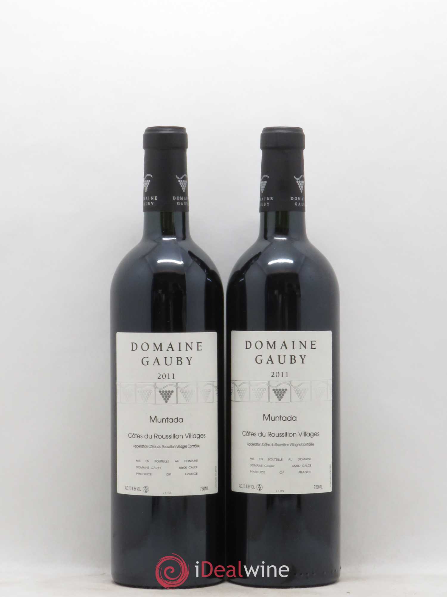 Côtes Catalanes (anciennement Côtes du Roussillon Villages) La Muntada Gauby (Domaine) 2011 - Lot de 2 bouteilles - 0