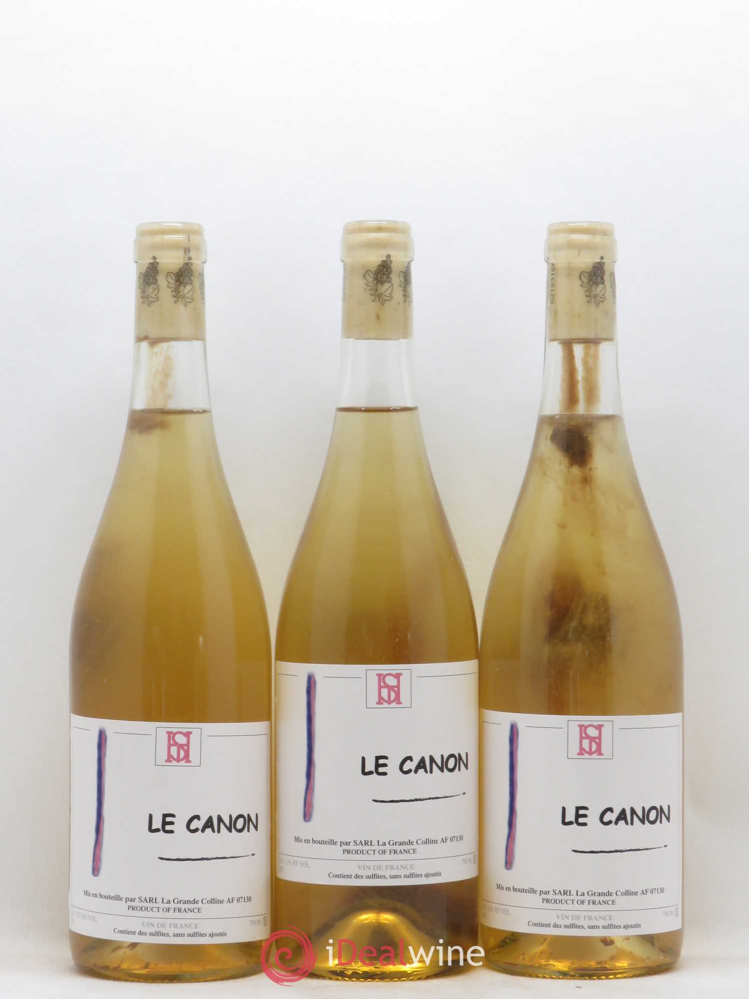 Vin de France Le Canon Hirotake Ooka - Domaine La Grande Colline 2015 - Posten von 3 Flaschen - 0