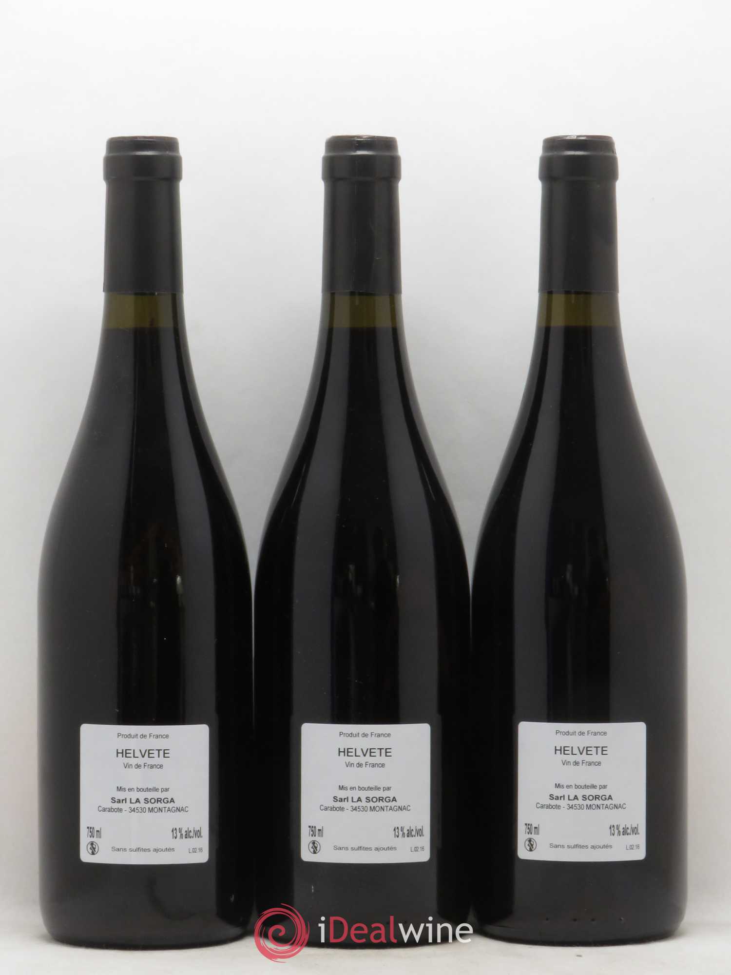 Vin de France Helvete Domaine de la Sorga 2016 - Posten von 6 Flaschen - 4
