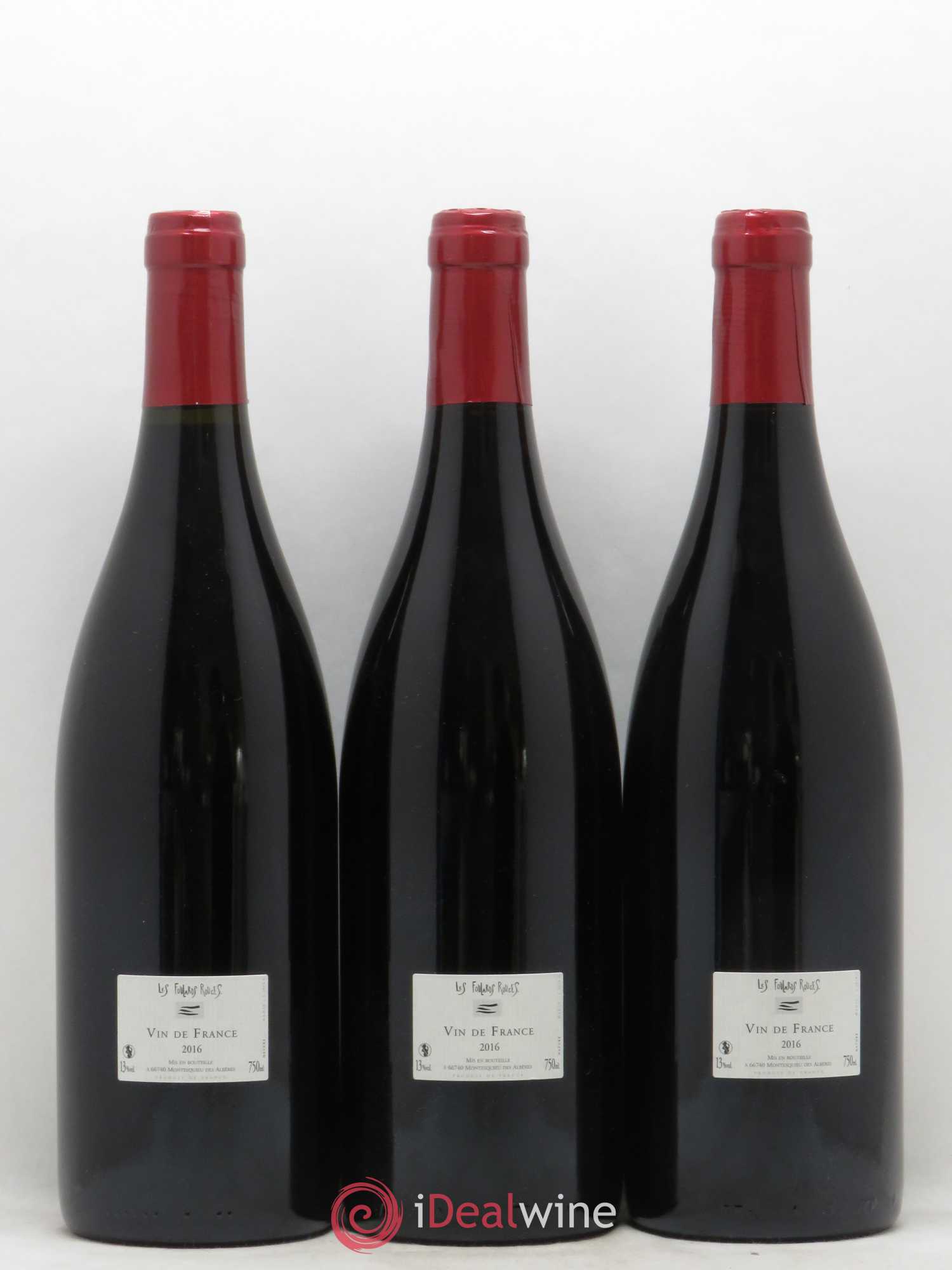 Vin de France Frida Les Foulards Rouges 2016 - Lot of 6 bottles - 2