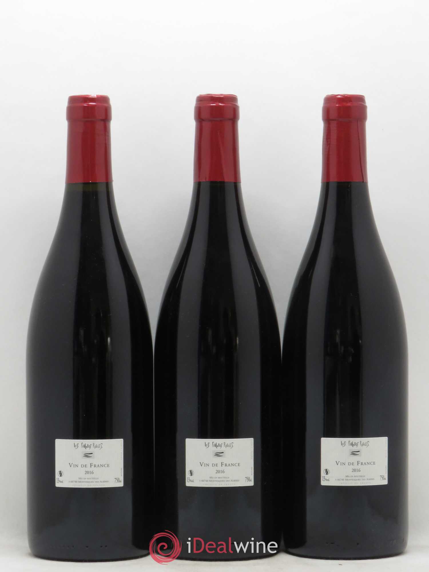 Vin de France Frida Les Foulards Rouges 2016 - Lot of 6 bottles - 4