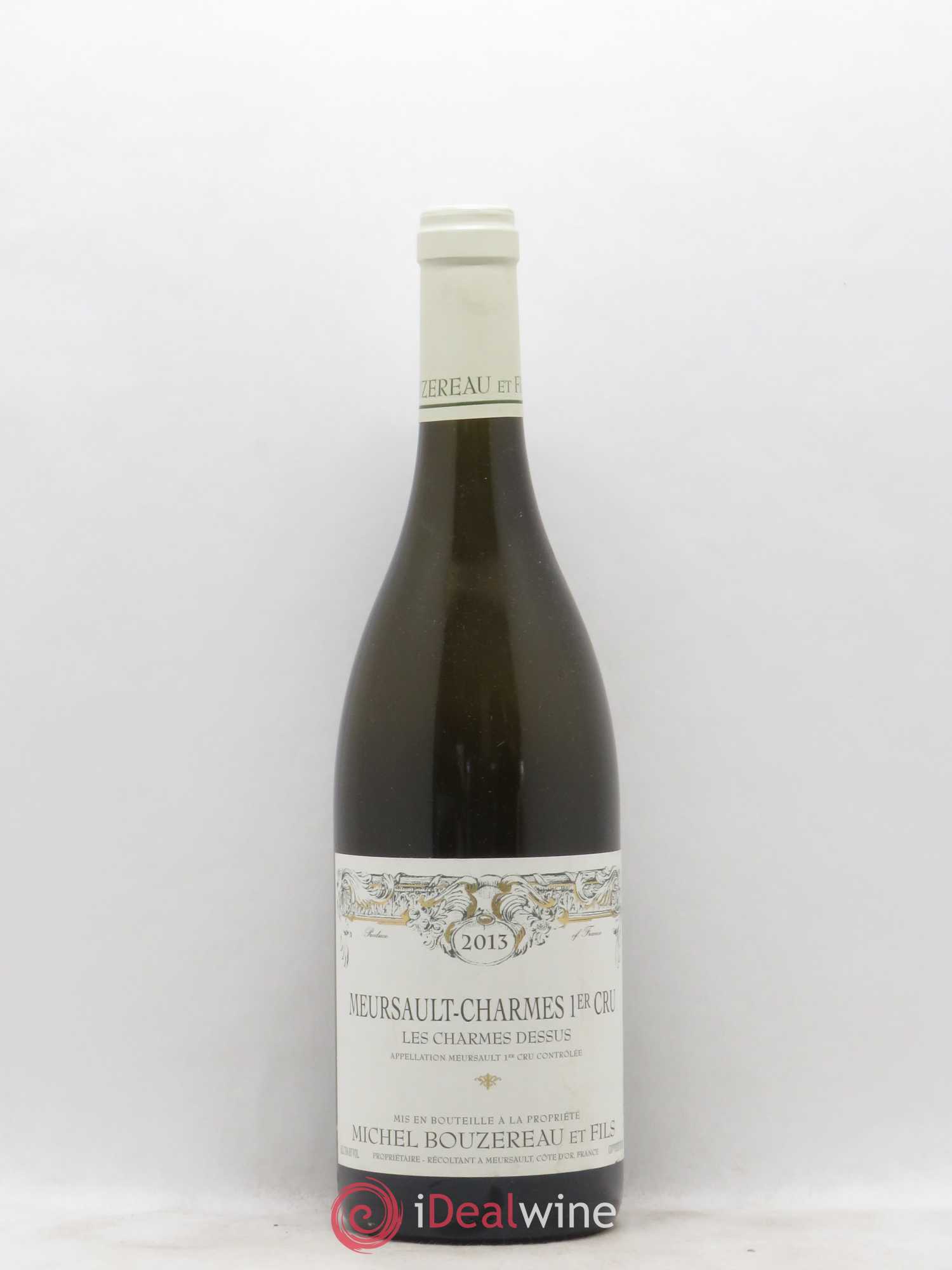 Meursault 1er Cru Charmes Les Charmes Dessus Michel Bouzereau et Fils (Domaine) 2013 - Lot de 1 bouteille - 0