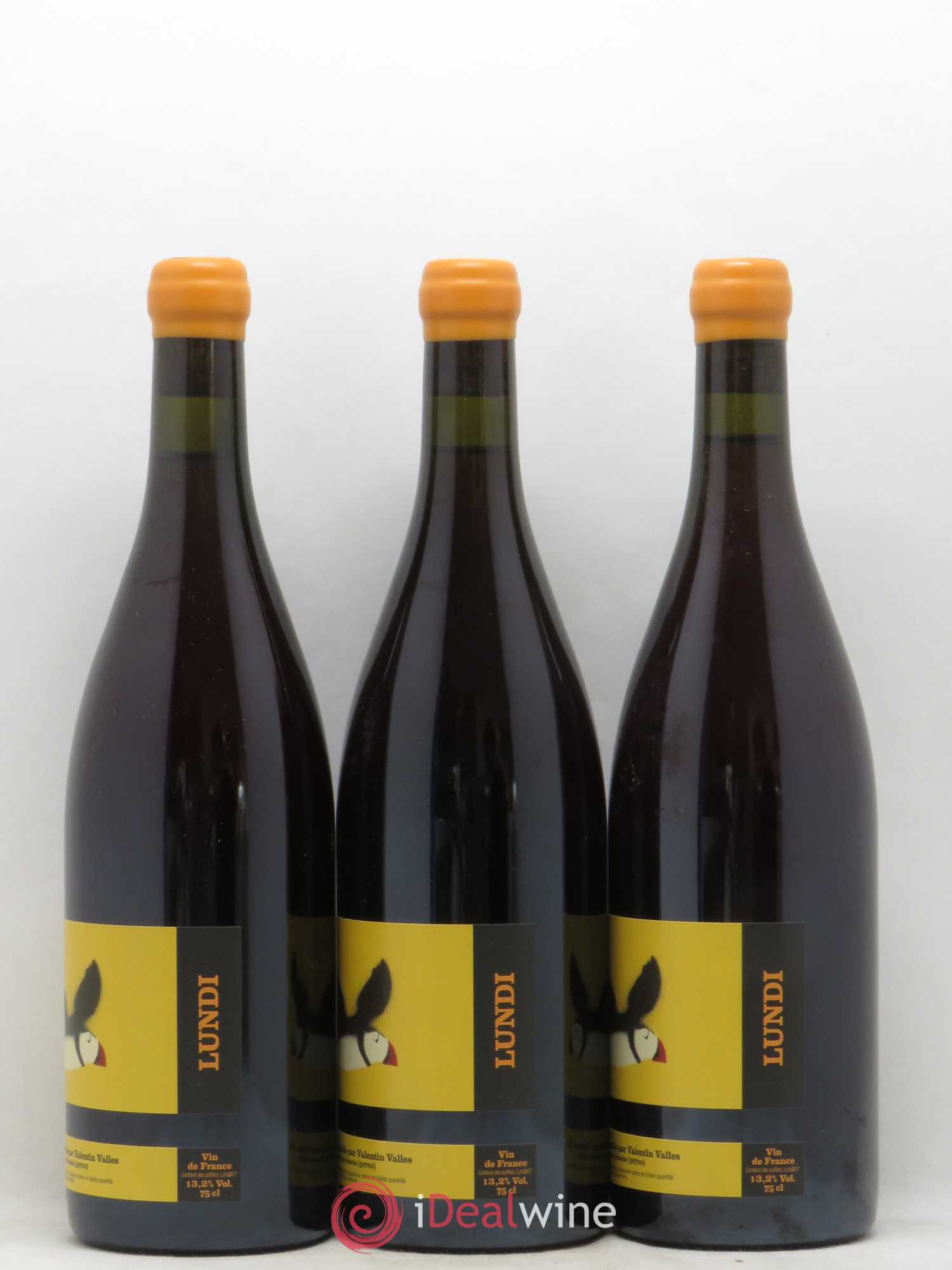 Vin de France Lundi Valentin Vallés 2017 - Lot de 6 bouteilles - 4