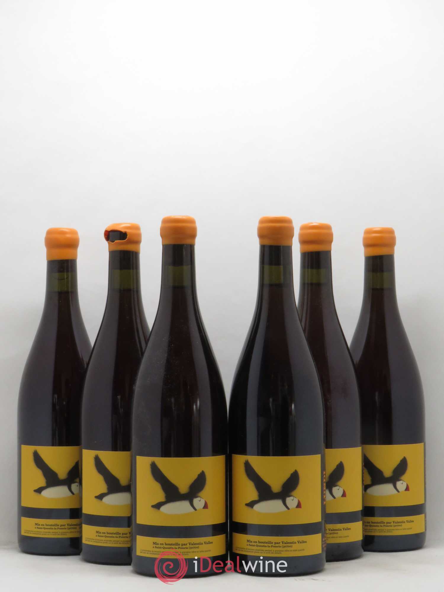 Vin de France Lundi Valentin Vallés 2017 - Lot de 6 bouteilles - 0