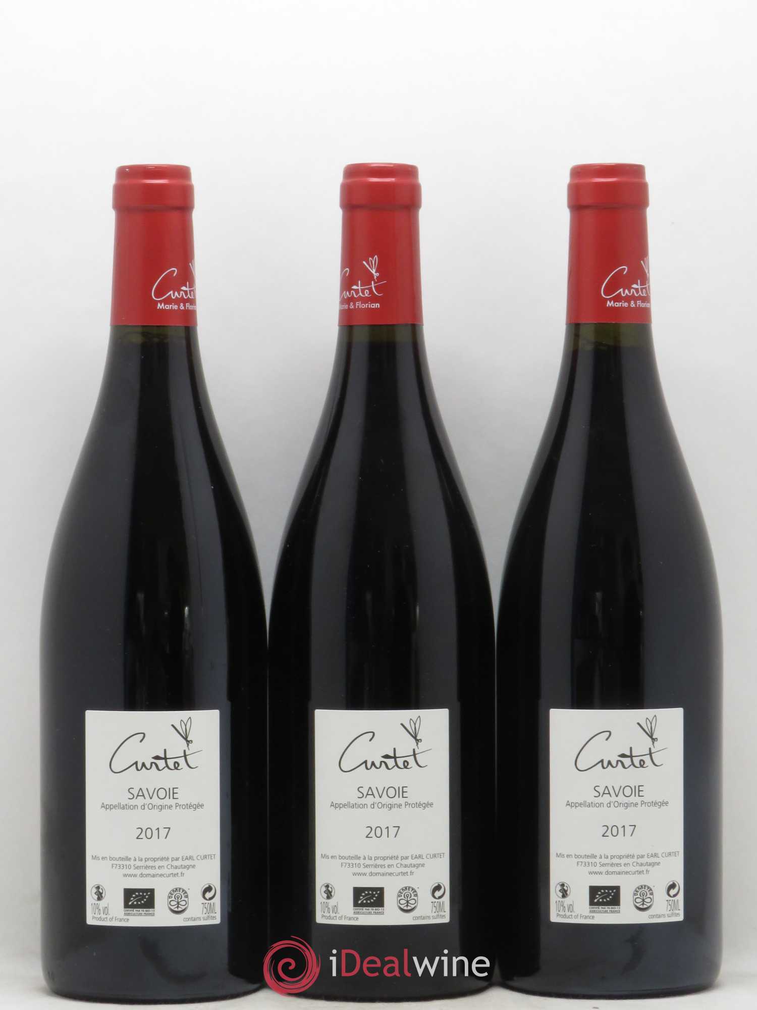 Vin de Savoie Mondeuse Curtet 2017 - Lot de 6 bouteilles - 2