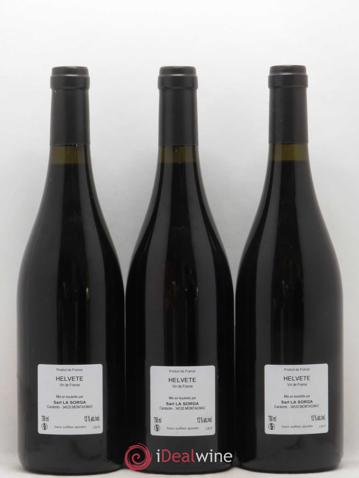 Vin de France Helvete Domaine de la Sorga 2016 - Posten von 6 Flaschen - 4
