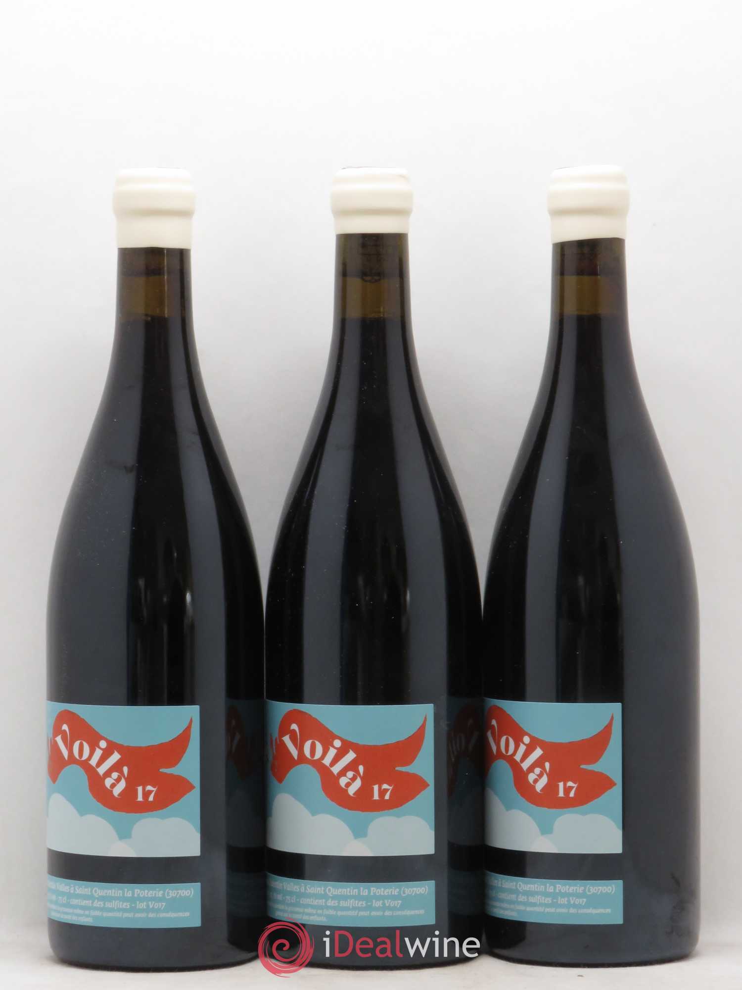 Vin de France Voila Valentin Vallés 2017 - Lot de 6 bouteilles - 2