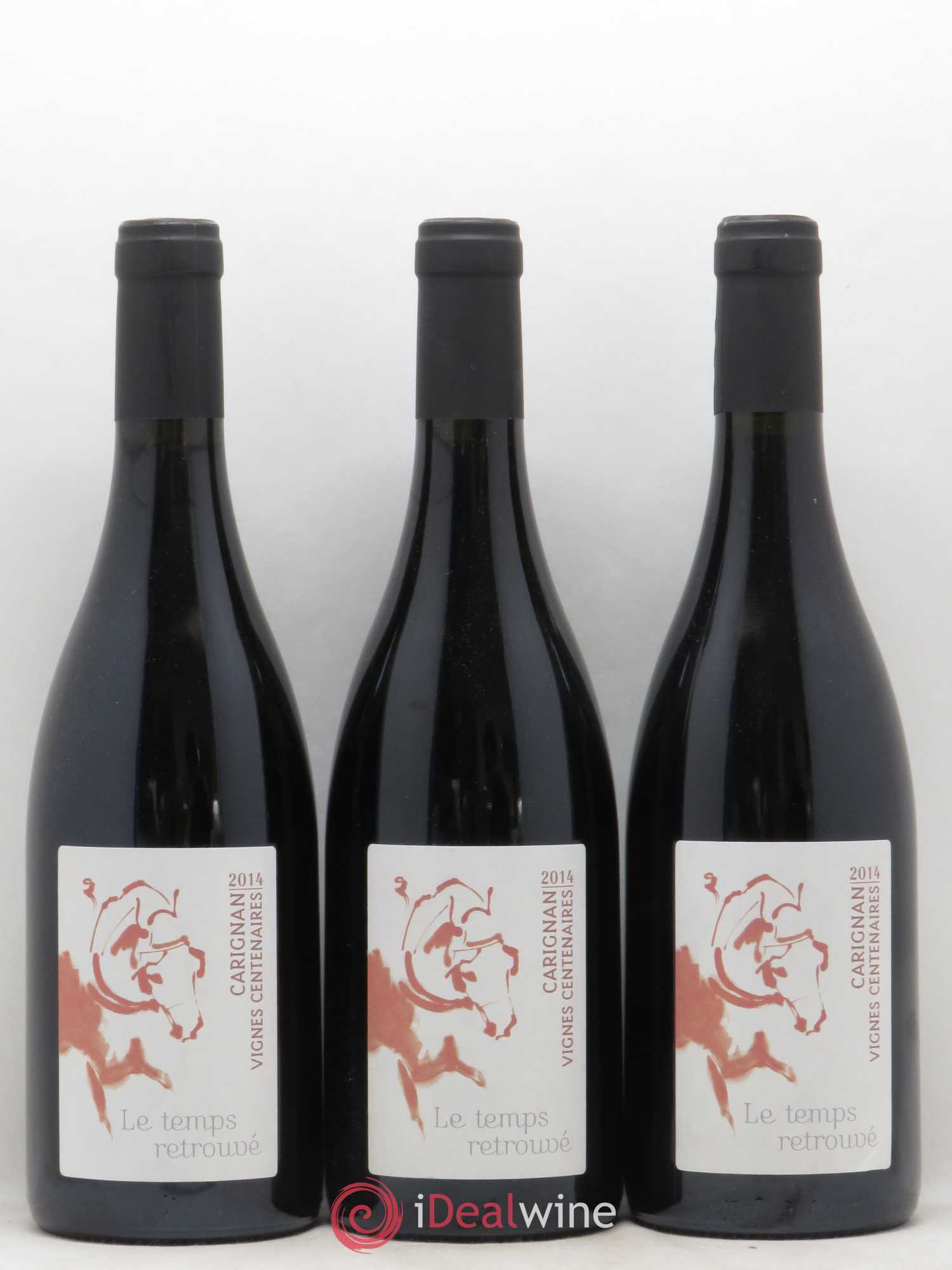 Côtes Catalanes (VDP des Côtes Catalanes) Le temps retrouvé Carignan Vignes Centenaires Domaine Georget 2014 - Posten von 3 Flaschen - 0