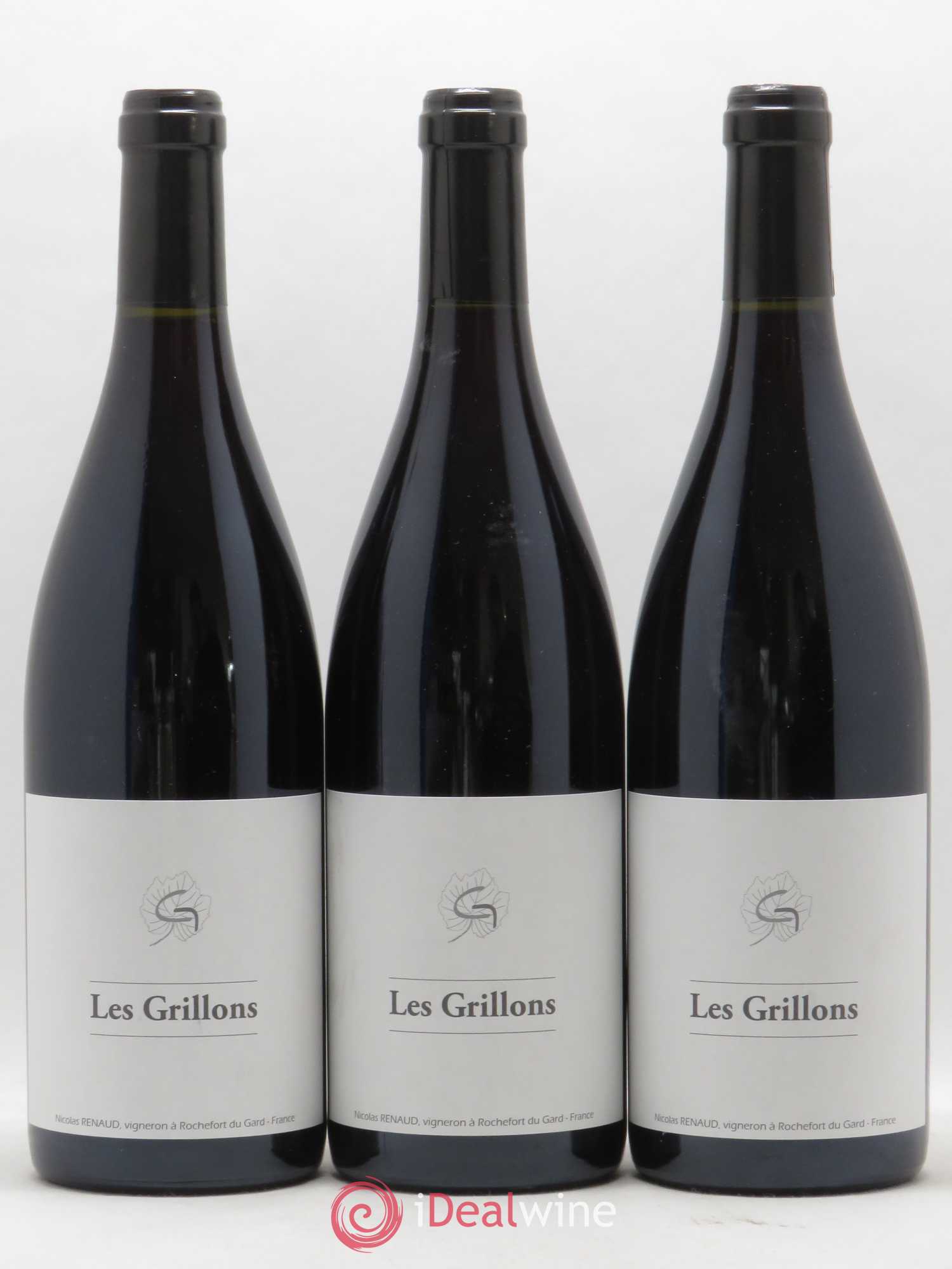 Vin de France Les Grillons Clos des Grillons 2018 - Lot de 3 bouteilles - 0