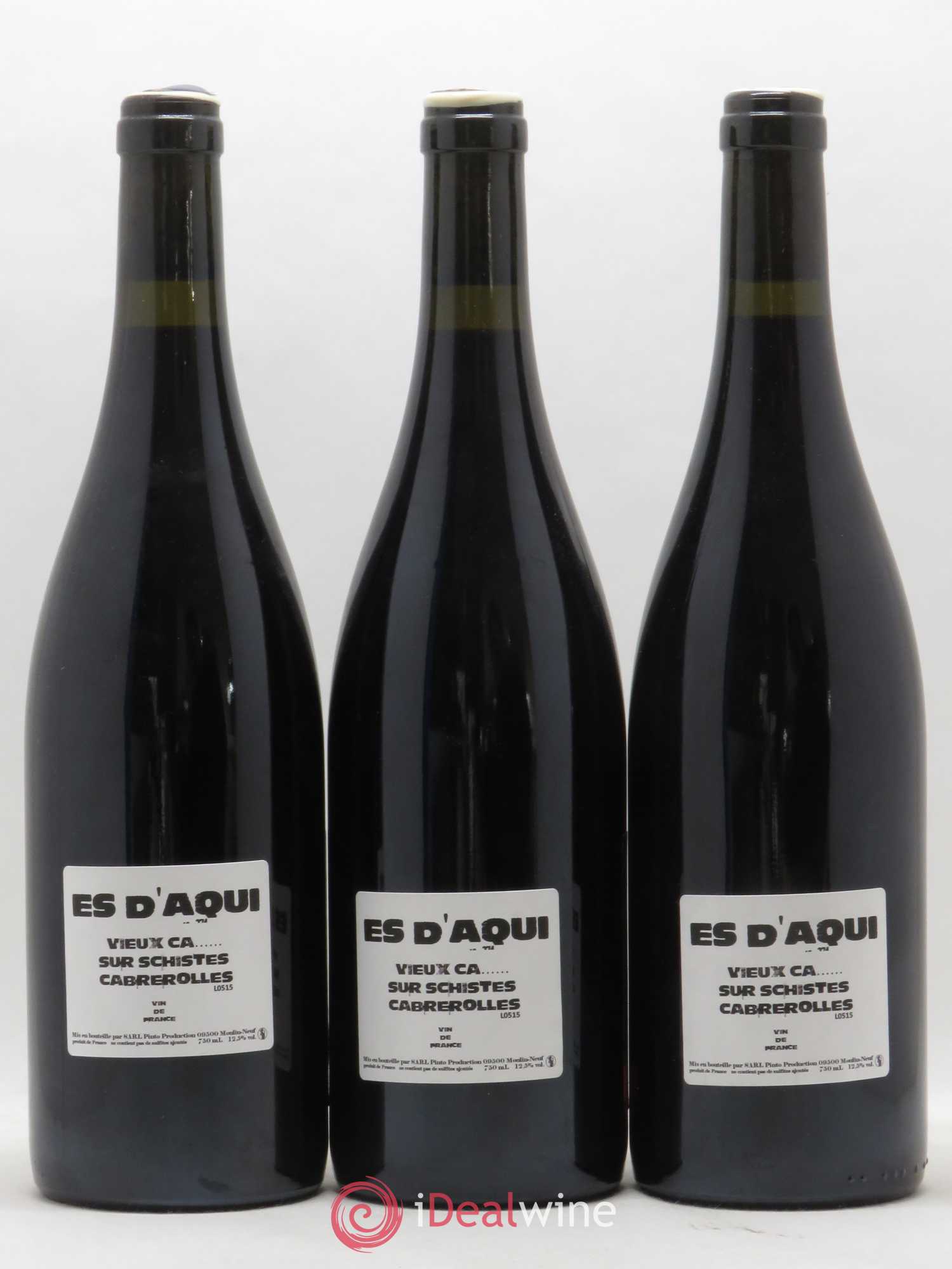 Sud-Ouest Brutal Es d'Aqui - Jean-Louis Pinto 2015 - Posten von 12 Flaschen - 2
