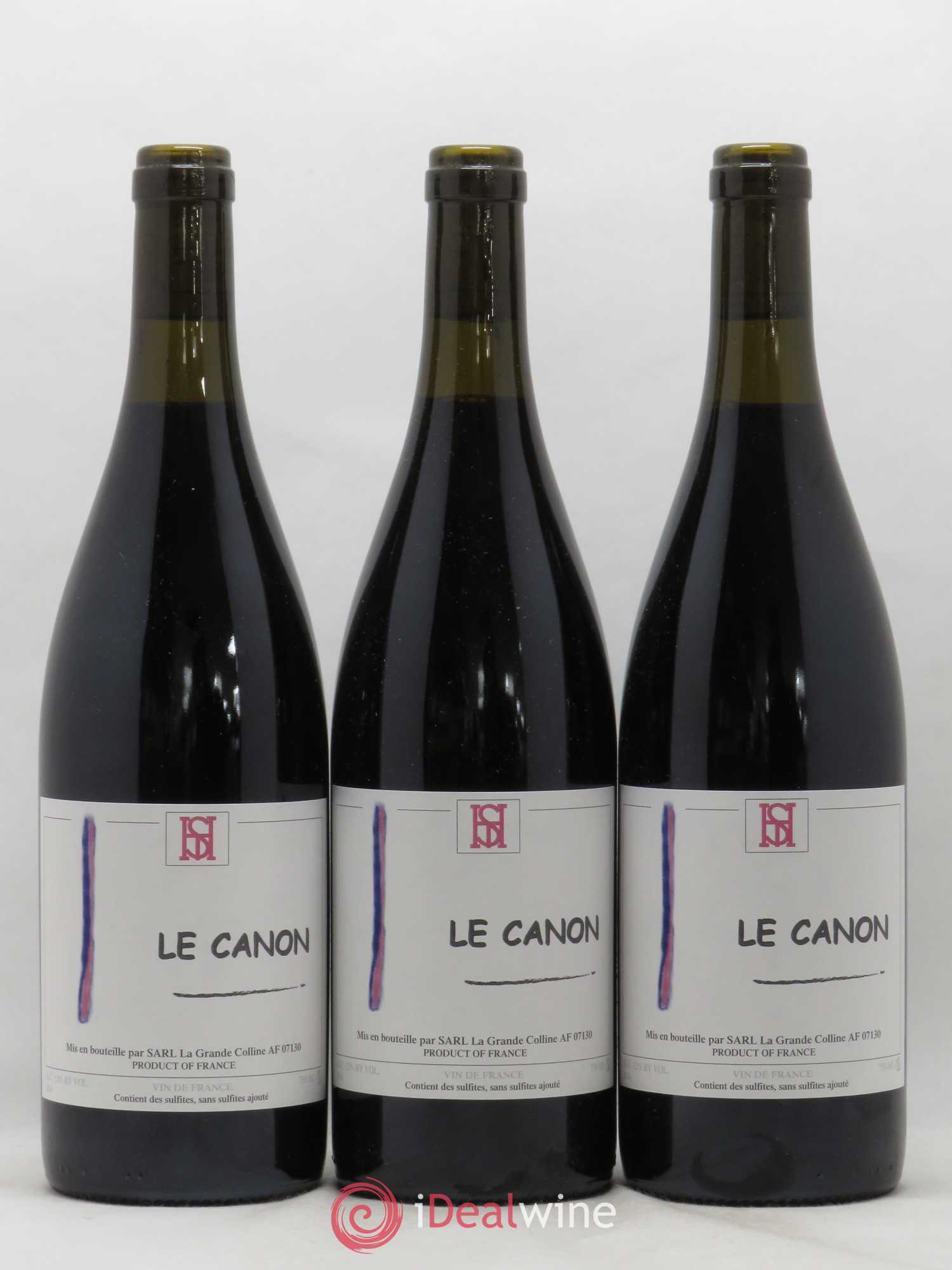 Vin de France Le Canon Hirotake Ooka - Domaine La Grande Colline 2016 - Lot de 6 bouteilles - 1