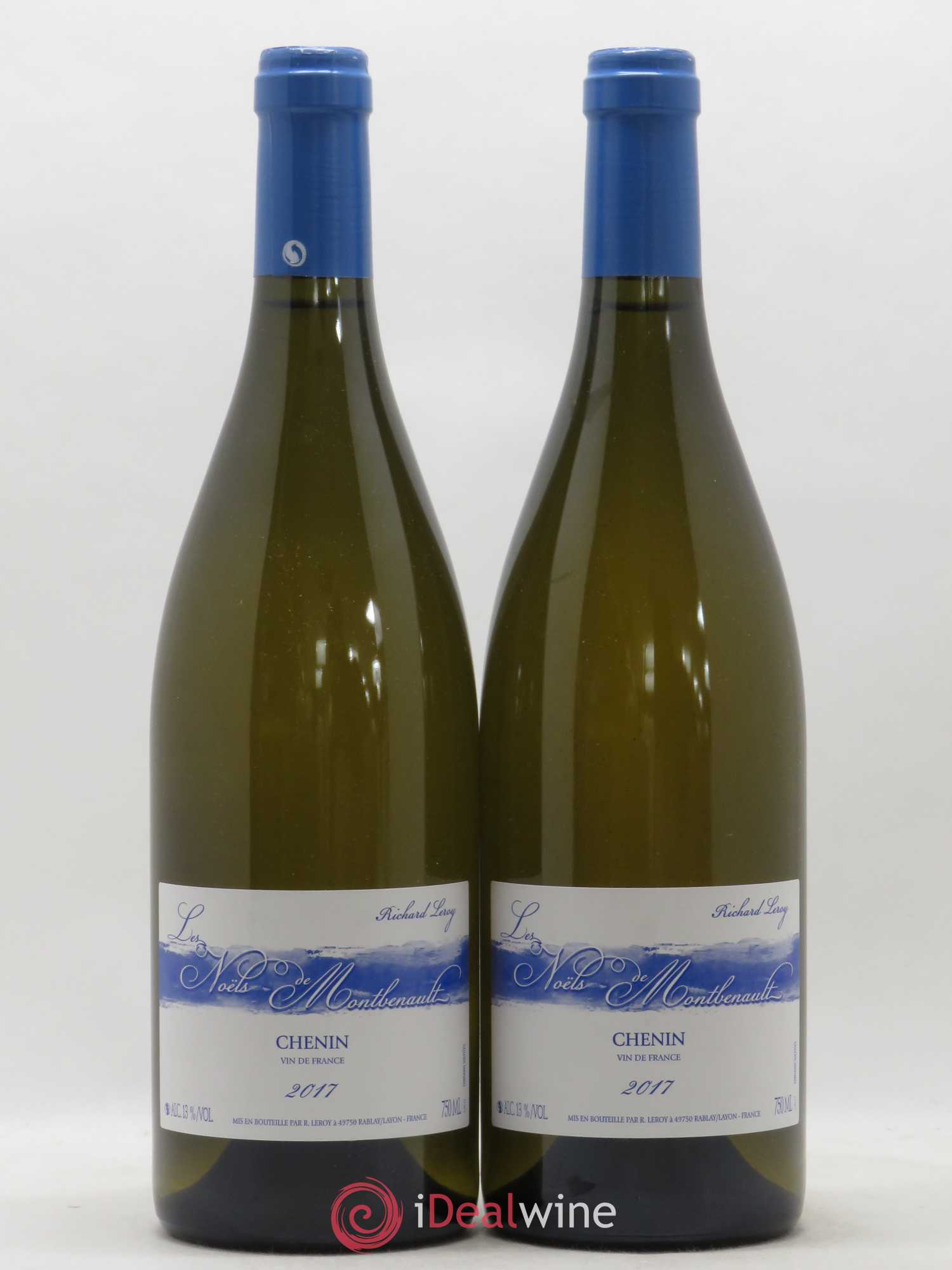 Vin de France Les Noëls de Montbenault Richard Leroy 2017 - Lot de 2 bouteilles - 0