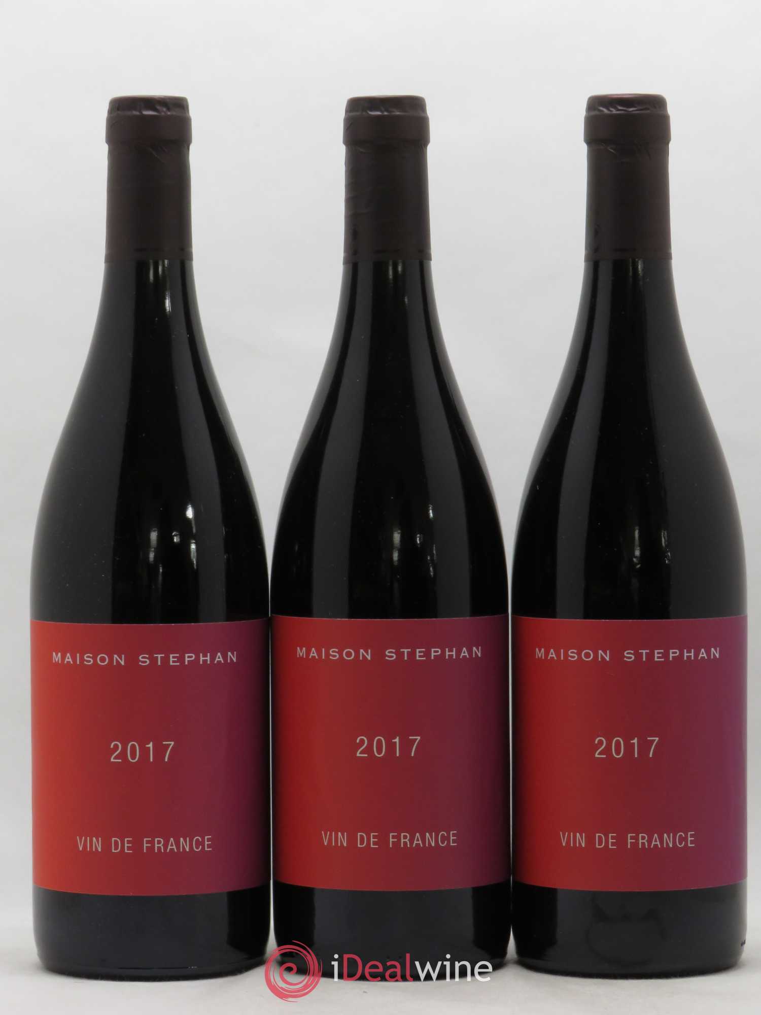 Vin de France Syrah Jean-Michel Stephan 2017 - Lot de 6 bouteilles - 1