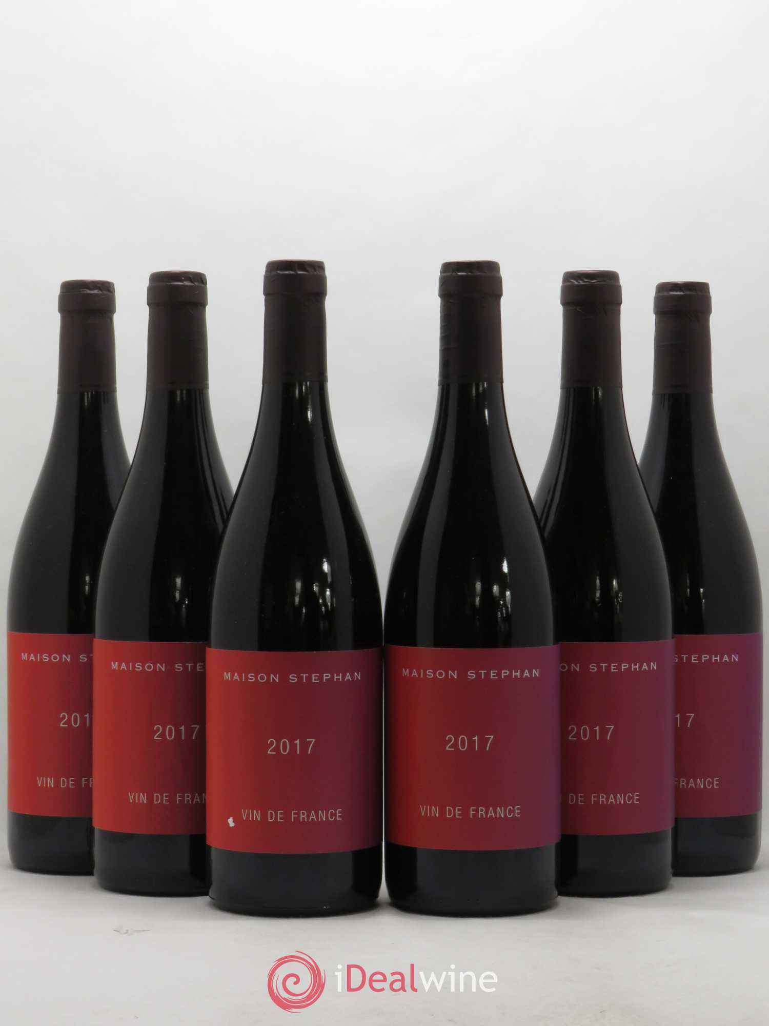 Vin de France Syrah Jean-Michel Stephan 2017 - Lot de 6 bouteilles - 0