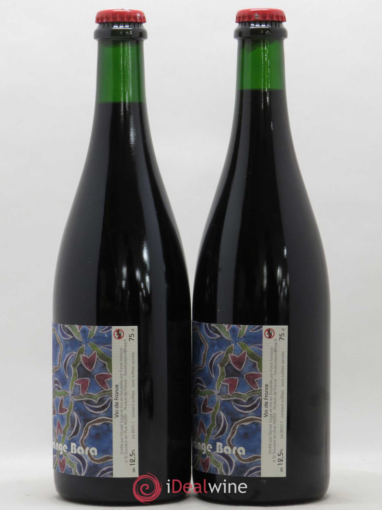 Vin de France Grange Bara Daniel Sage 2014 - Lot de 2 bouteilles - 1