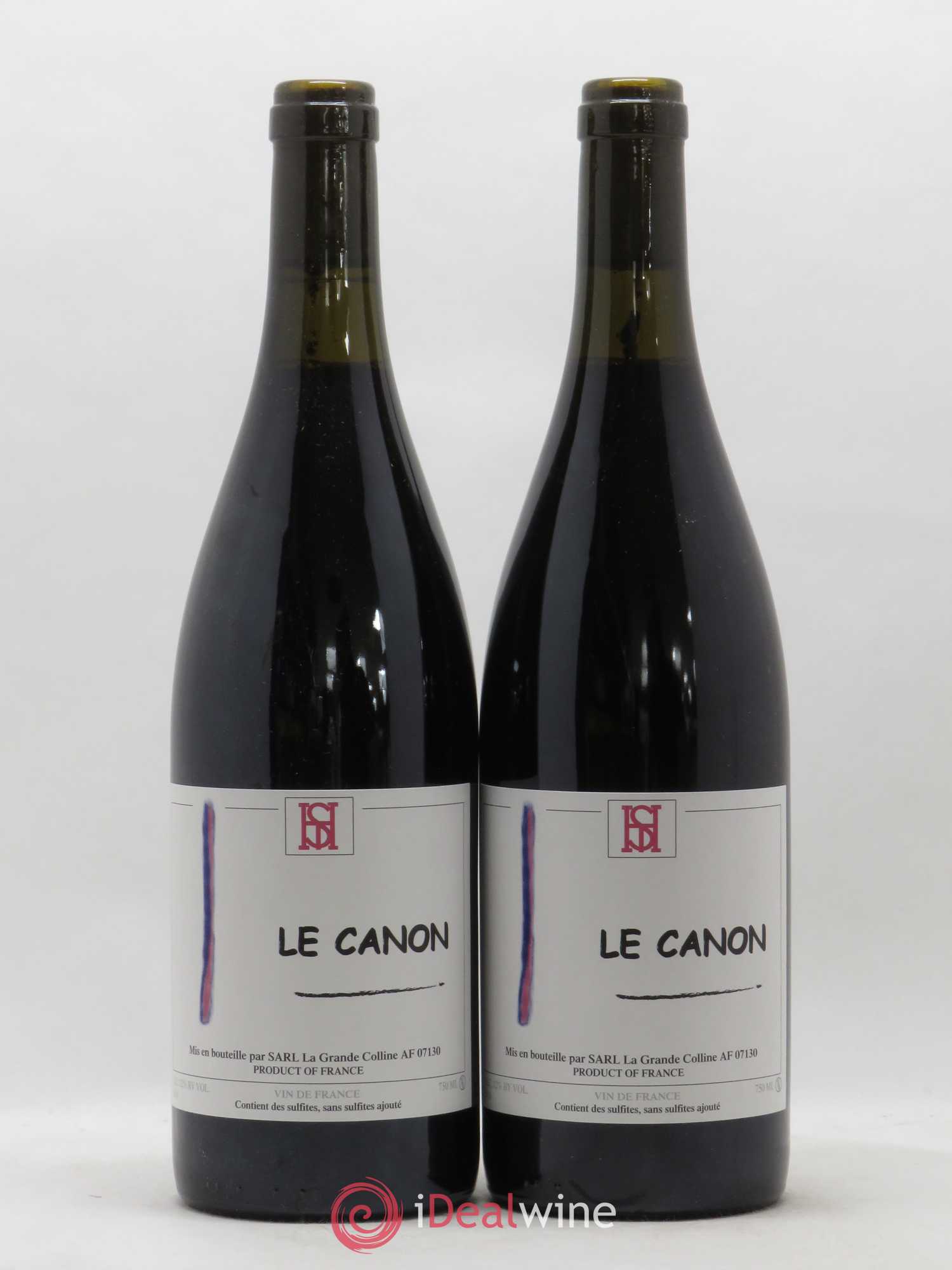 Vin de France Le Canon Hirotake Ooka - Domaine La Grande Colline 2016 - Lot de 2 bouteilles - 0