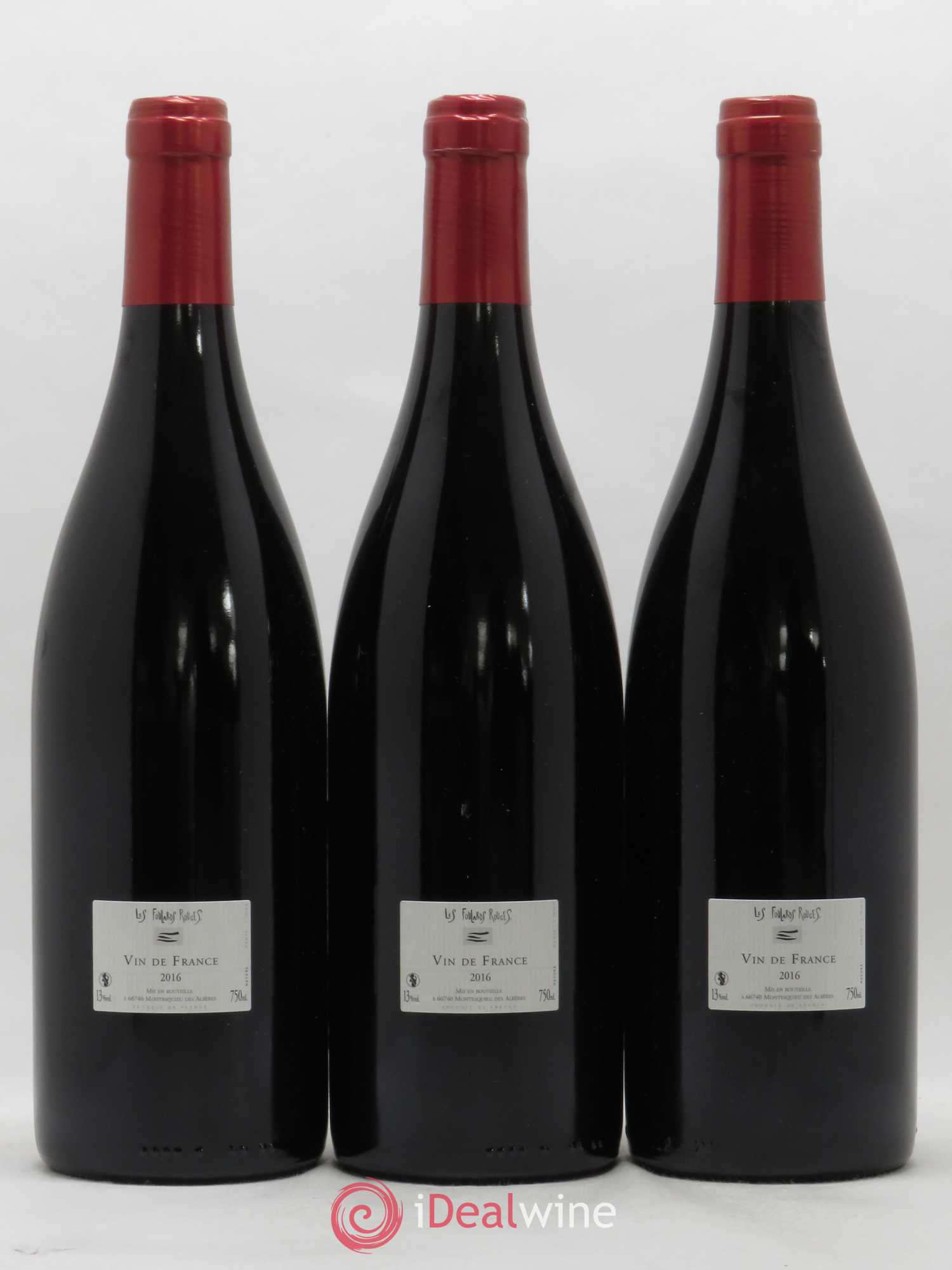 Vin de France Frida Les Foulards Rouges 2016 - Posten von 6 Flaschen - 2