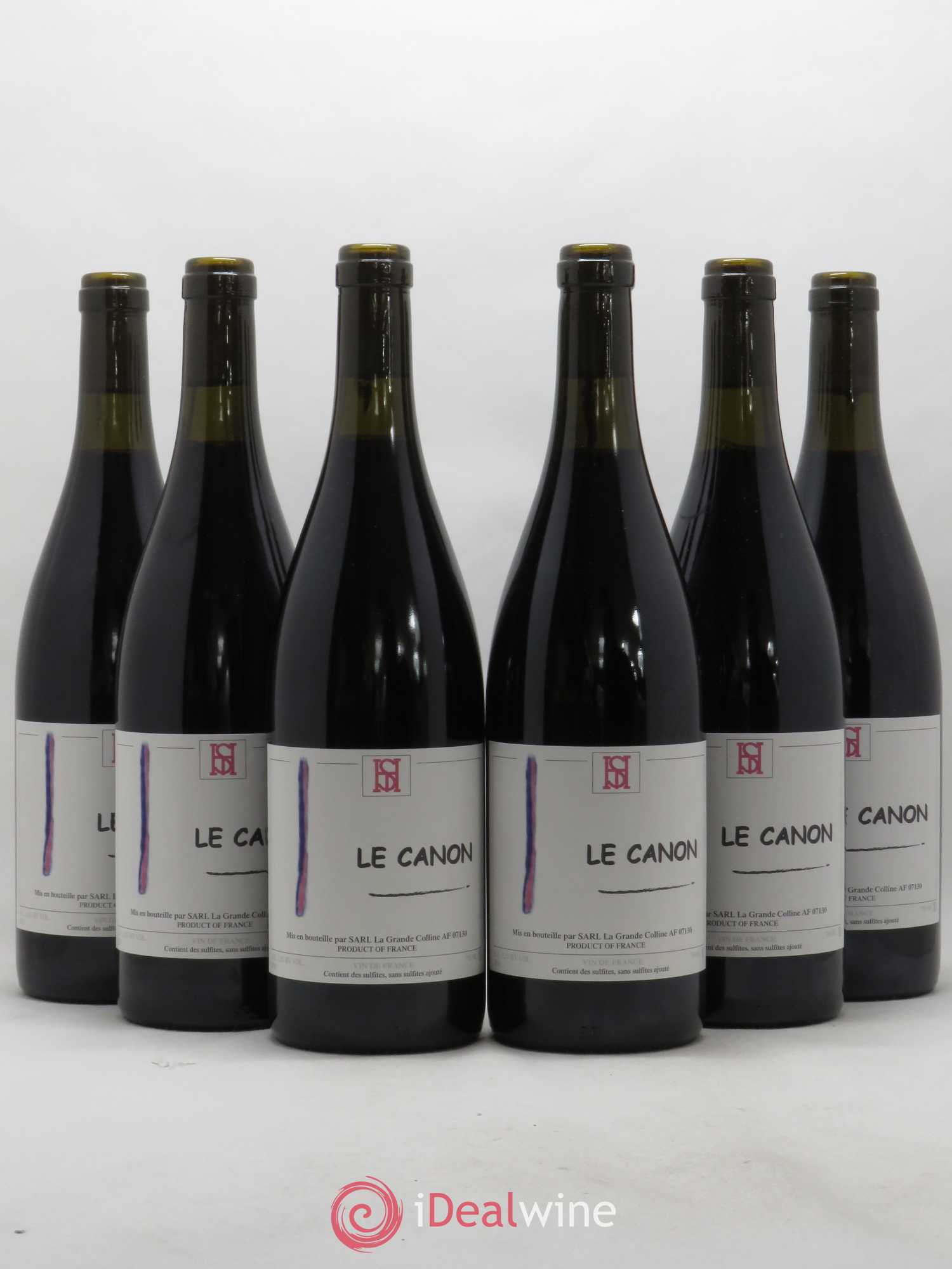 Vin de France Le Canon Hirotake Ooka - Domaine La Grande Colline 2016 - Lot de 6 bouteilles - 0