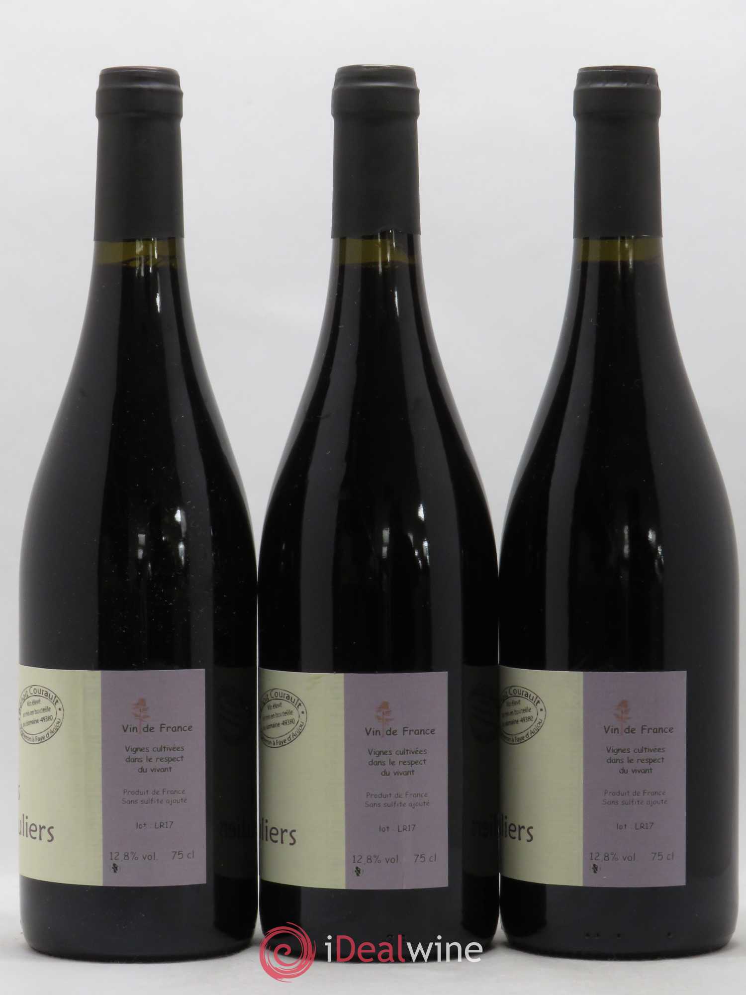 Vin de France Les Rouliers Benoit Courault 2017 - Lot de 3 bouteilles - 1