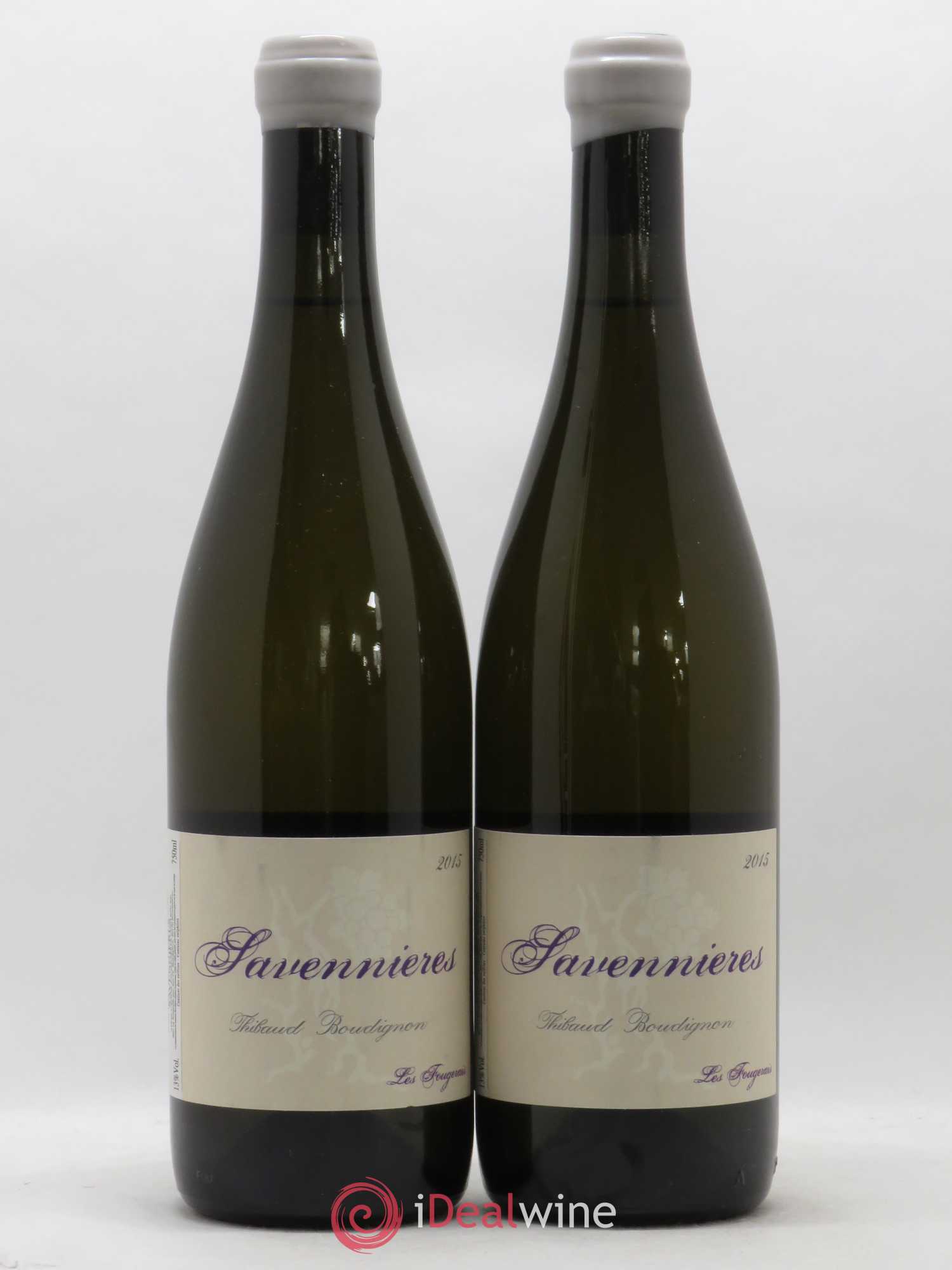 Savennières Les Fougeraies Thibaud Boudignon 2015 - Lot de 2 bouteilles - 0