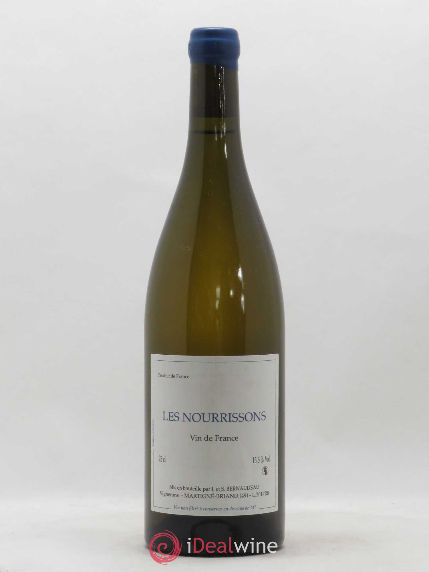 Vin de France Les Nourrissons Stéphane Bernaudeau 2017 - Lot de 1 bouteille - 0