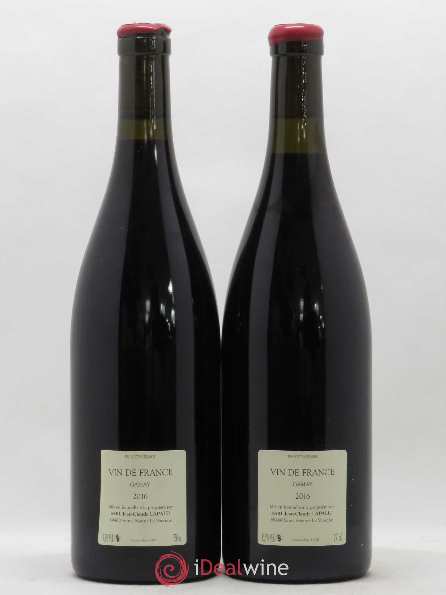 Vin de France Alma Mater Jean-Claude Lapalu 2016 - Lot de 2 bouteilles - 1
