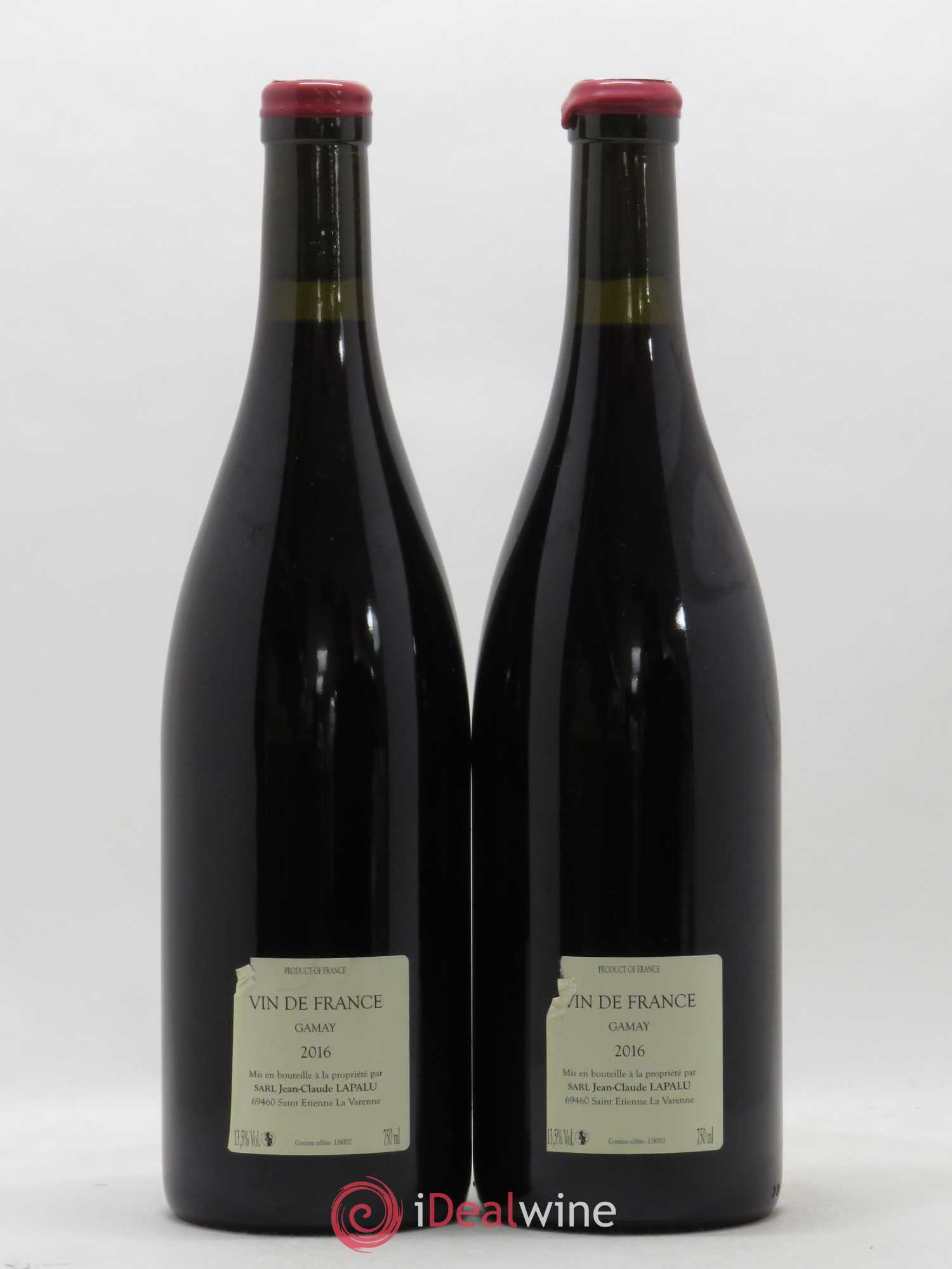 Vin de France Alma Mater Jean-Claude Lapalu 2016 - Lot de 2 bouteilles - 1