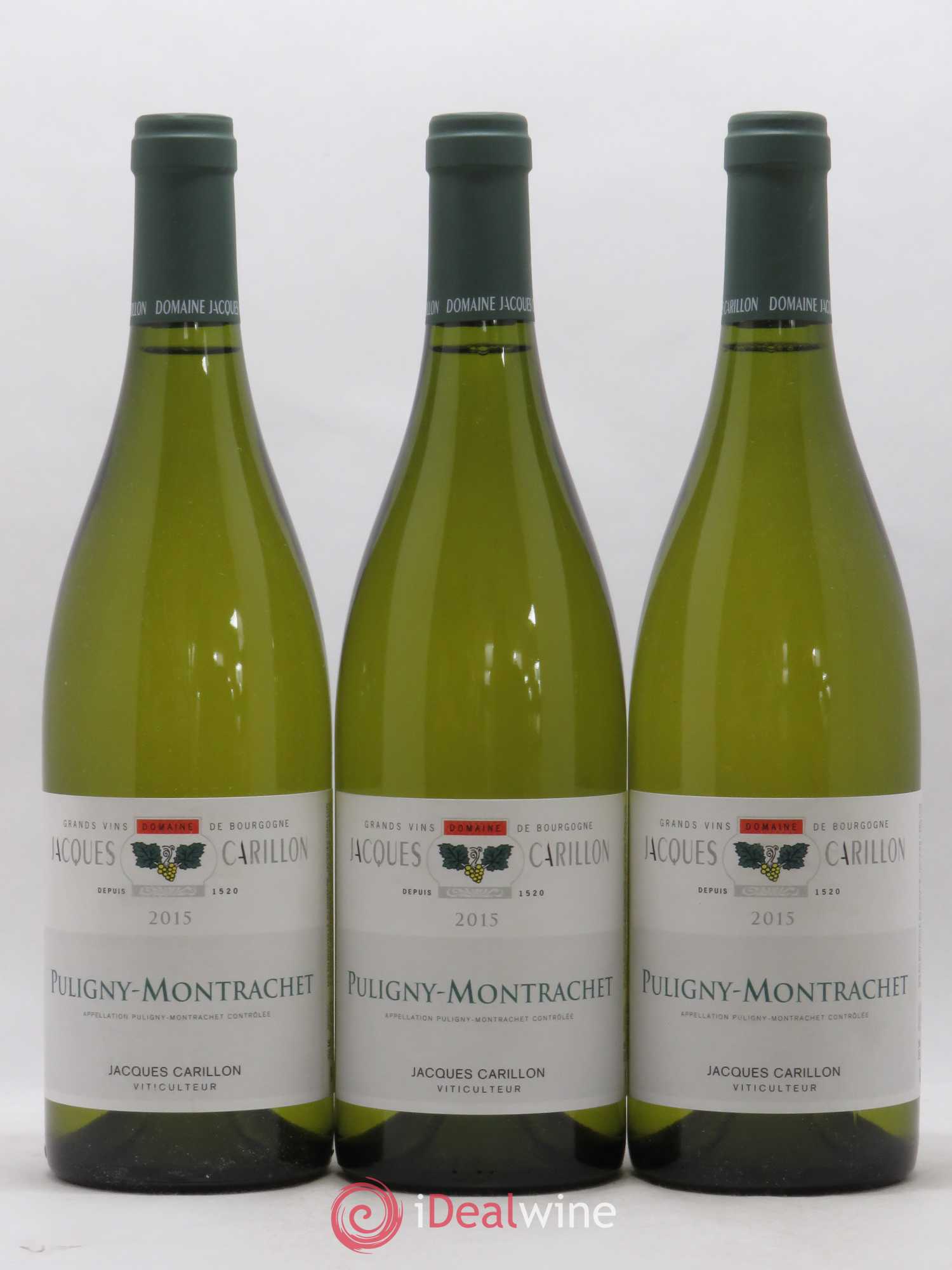 Puligny-Montrachet Jacques Carillon (Domaine) 2015 - Lot de 3 bouteilles - 0