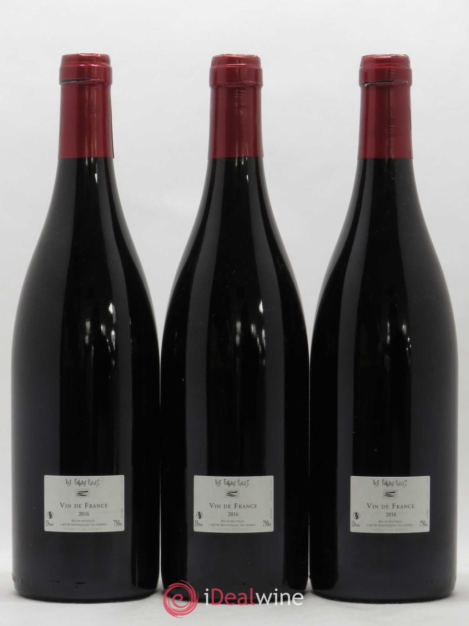 Vin de France Frida Les Foulards Rouges 2016 - Lotto di 6 bottiglie - 4